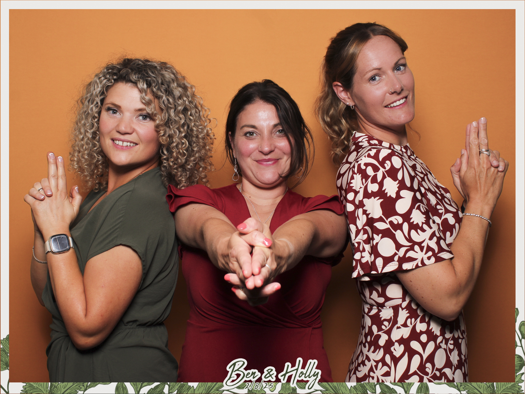 Ben & Holly Wedding - Classic Open Booth | View more photos from the event at gallery.freshbooths.com/u/FreshBooths/Ben-Holly-Wedding-Classic-Open-Booth