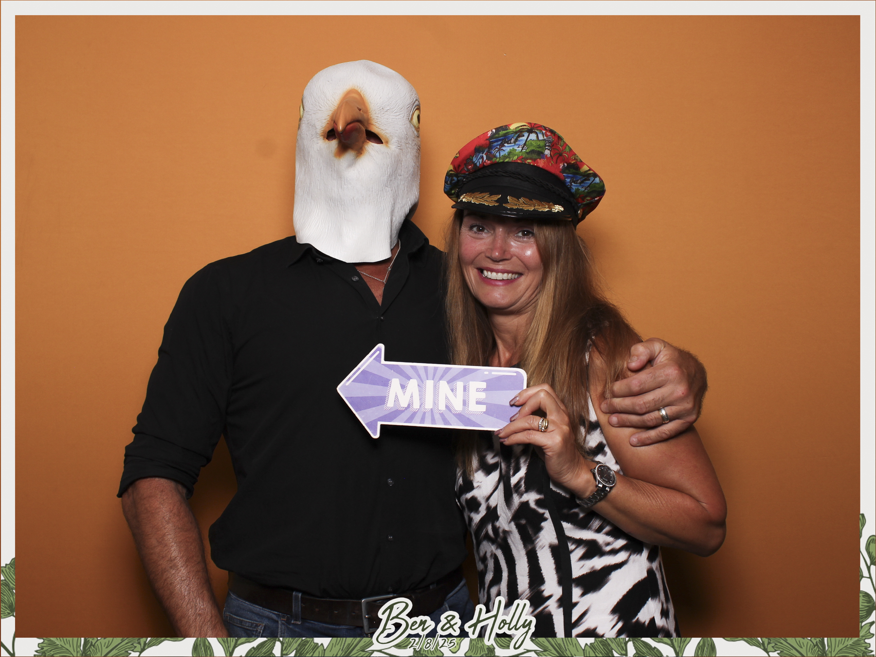Ben & Holly Wedding - Classic Open Booth | View more photos from the event at gallery.freshbooths.com/u/FreshBooths/Ben-Holly-Wedding-Classic-Open-Booth