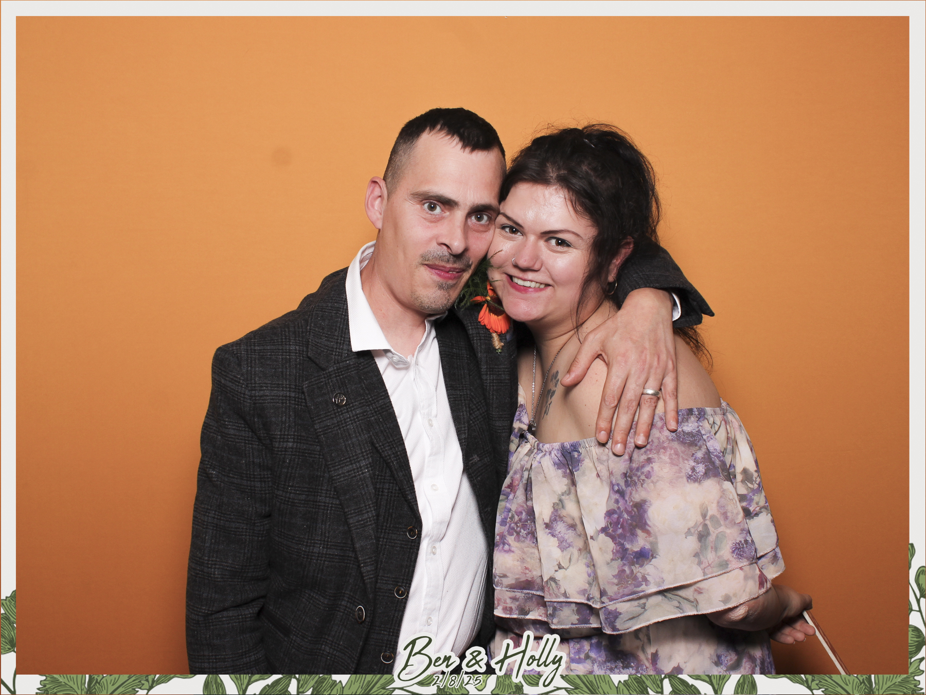 Ben & Holly Wedding - Classic Open Booth | View more photos from the event at gallery.freshbooths.com/u/FreshBooths/Ben-Holly-Wedding-Classic-Open-Booth