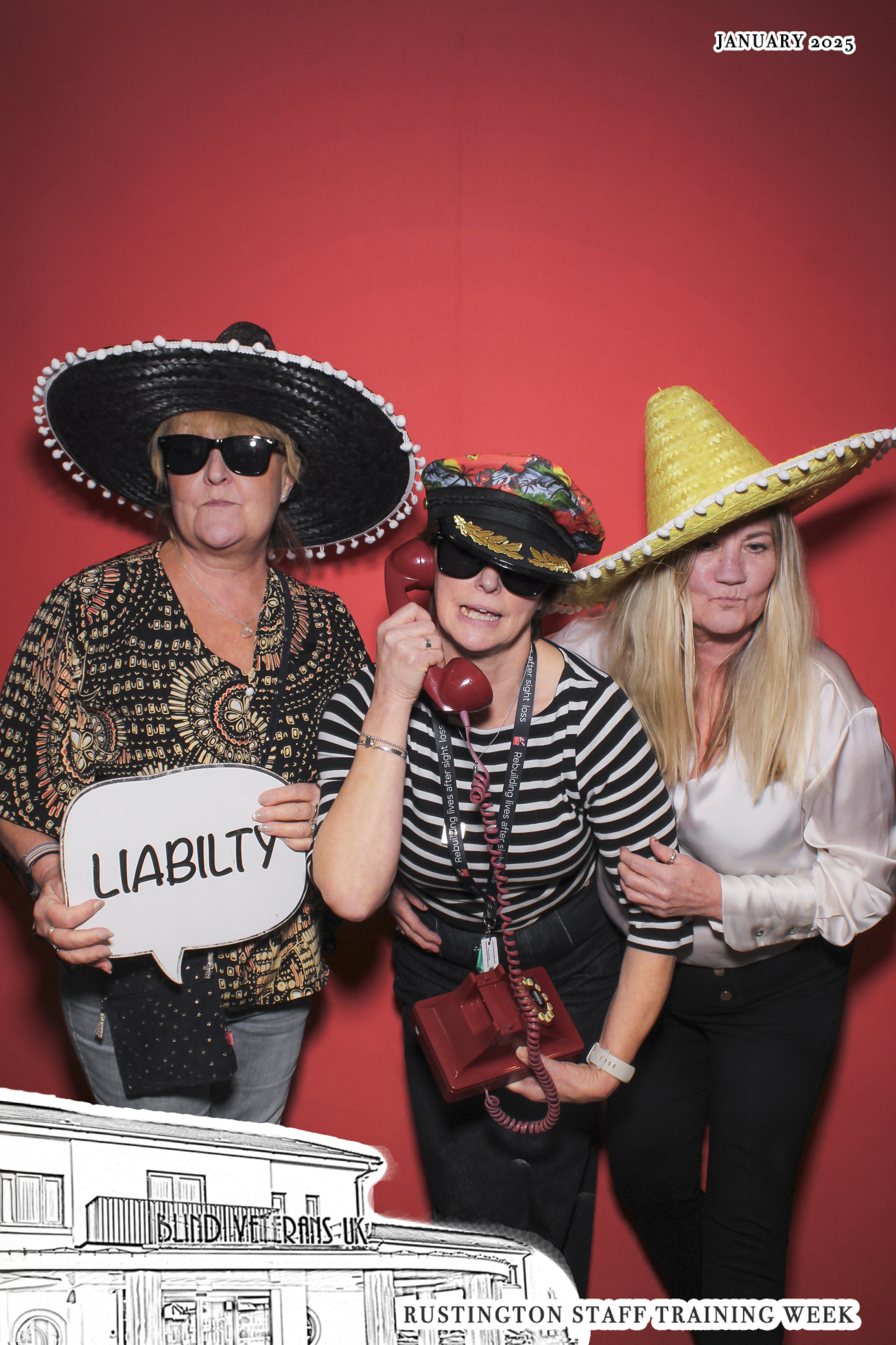 Blind Veterans UK Rustington Staff Training week 2025 | View more photos from the event at gallery.freshbooths.com/u/FreshBooths/Blind-Veterans-UK-Rustington-Staff-Training-week-2025