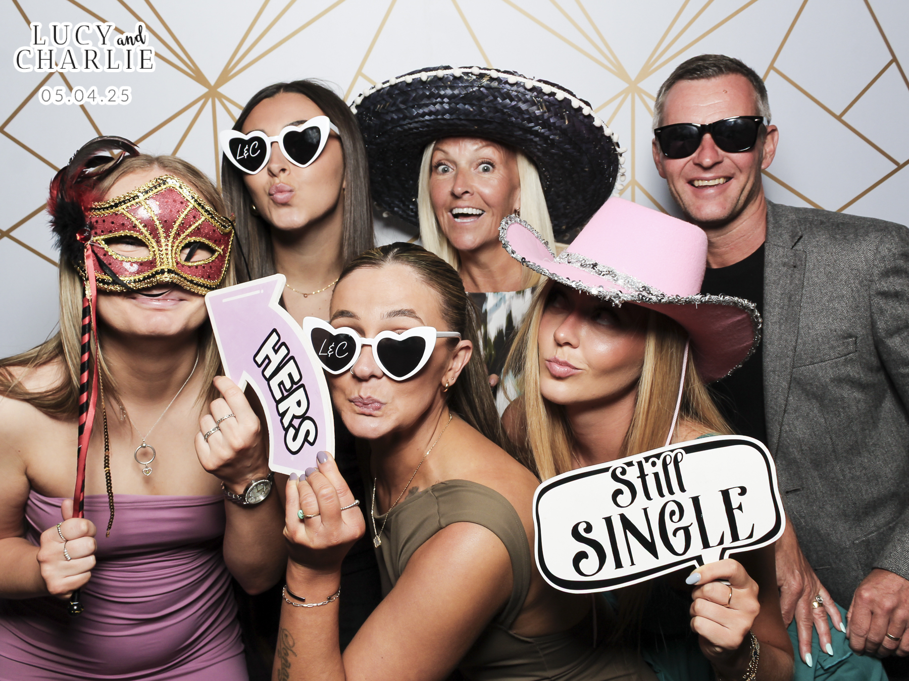 Charlotte & Lucy Wedding | View more photos from the event at gallery.freshbooths.com/u/FreshBooths/Charlotte-Lucy-Wedding