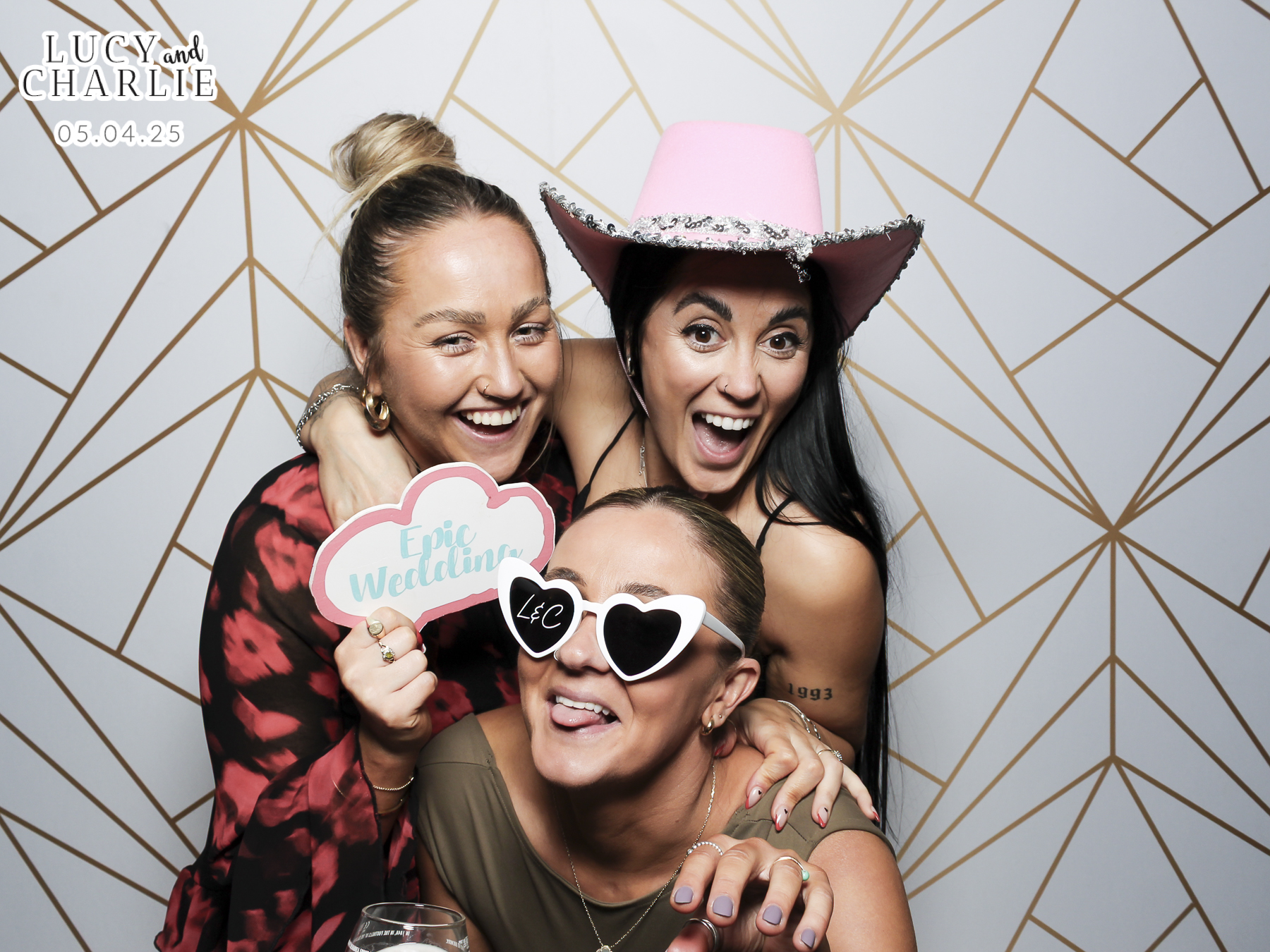 Charlotte & Lucy Wedding | View more photos from the event at gallery.freshbooths.com/u/FreshBooths/Charlotte-Lucy-Wedding