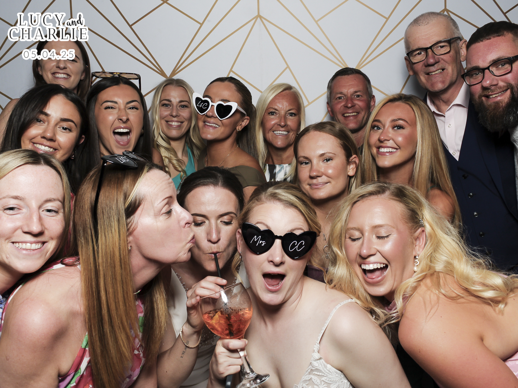 Charlotte & Lucy Wedding | View more photos from the event at gallery.freshbooths.com/u/FreshBooths/Charlotte-Lucy-Wedding