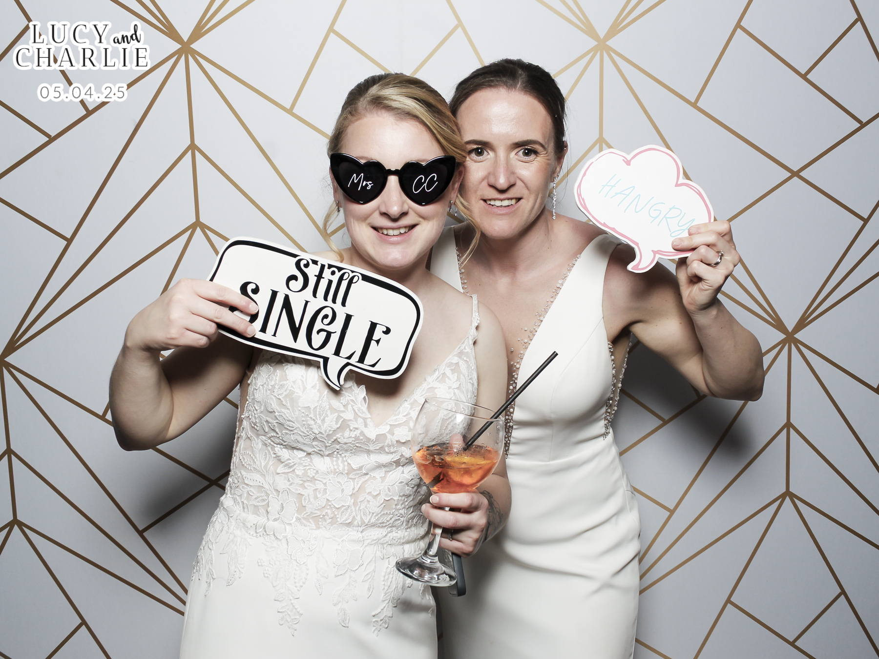 Charlotte & Lucy Wedding | View more photos from the event at gallery.freshbooths.com/u/FreshBooths/Charlotte-Lucy-Wedding