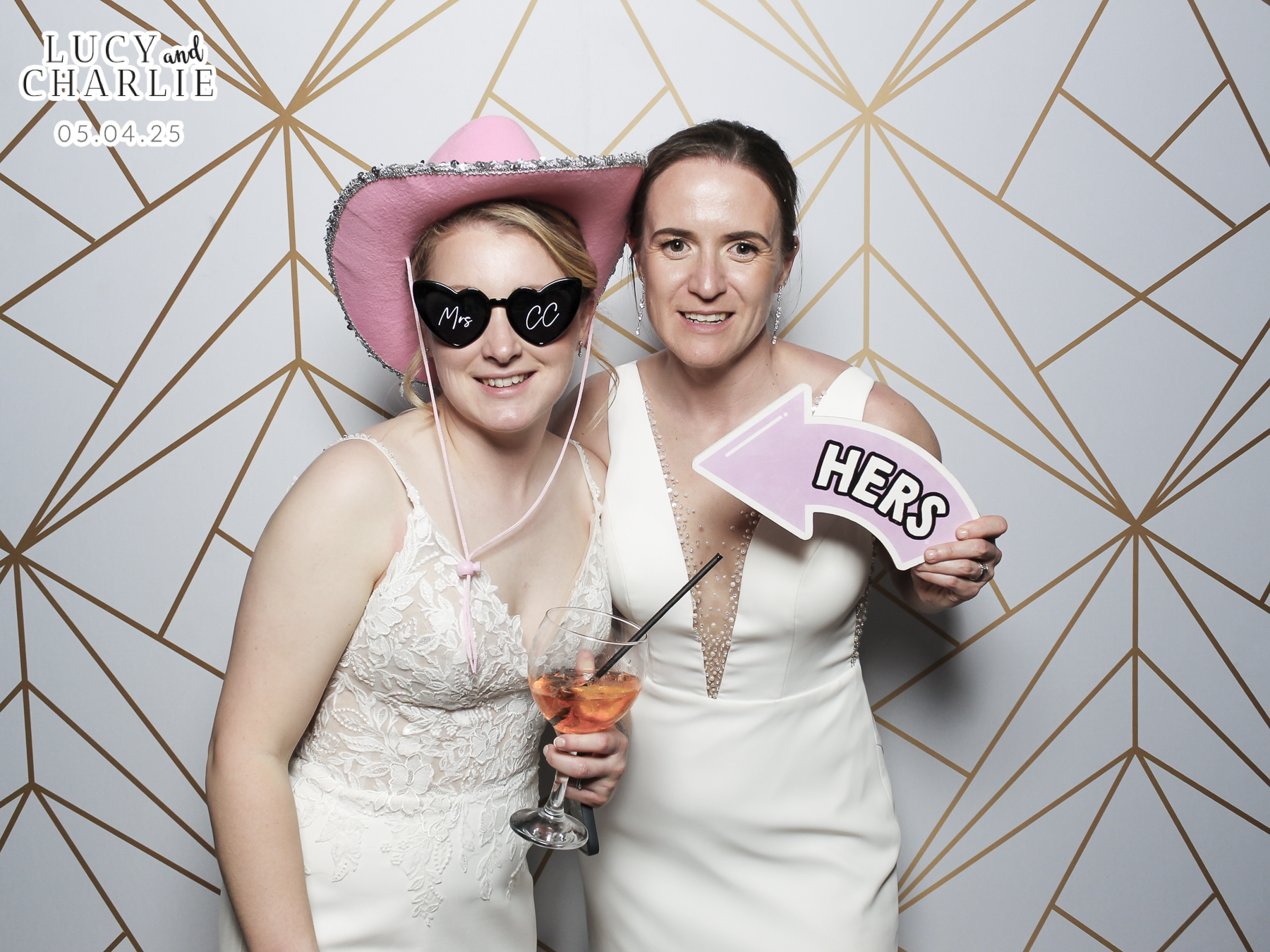 Charlotte & Lucy Wedding | View more photos from the event at gallery.freshbooths.com/u/FreshBooths/Charlotte-Lucy-Wedding