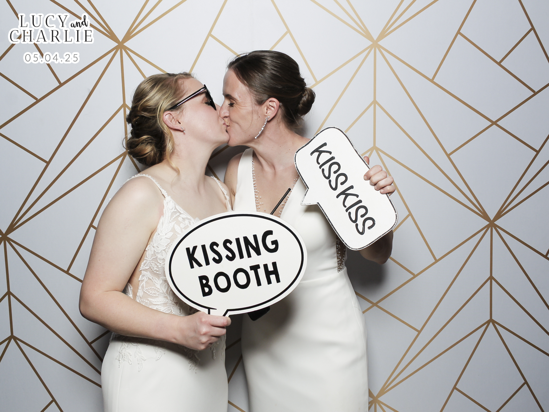 Charlotte & Lucy Wedding | View more photos from the event at gallery.freshbooths.com/u/FreshBooths/Charlotte-Lucy-Wedding