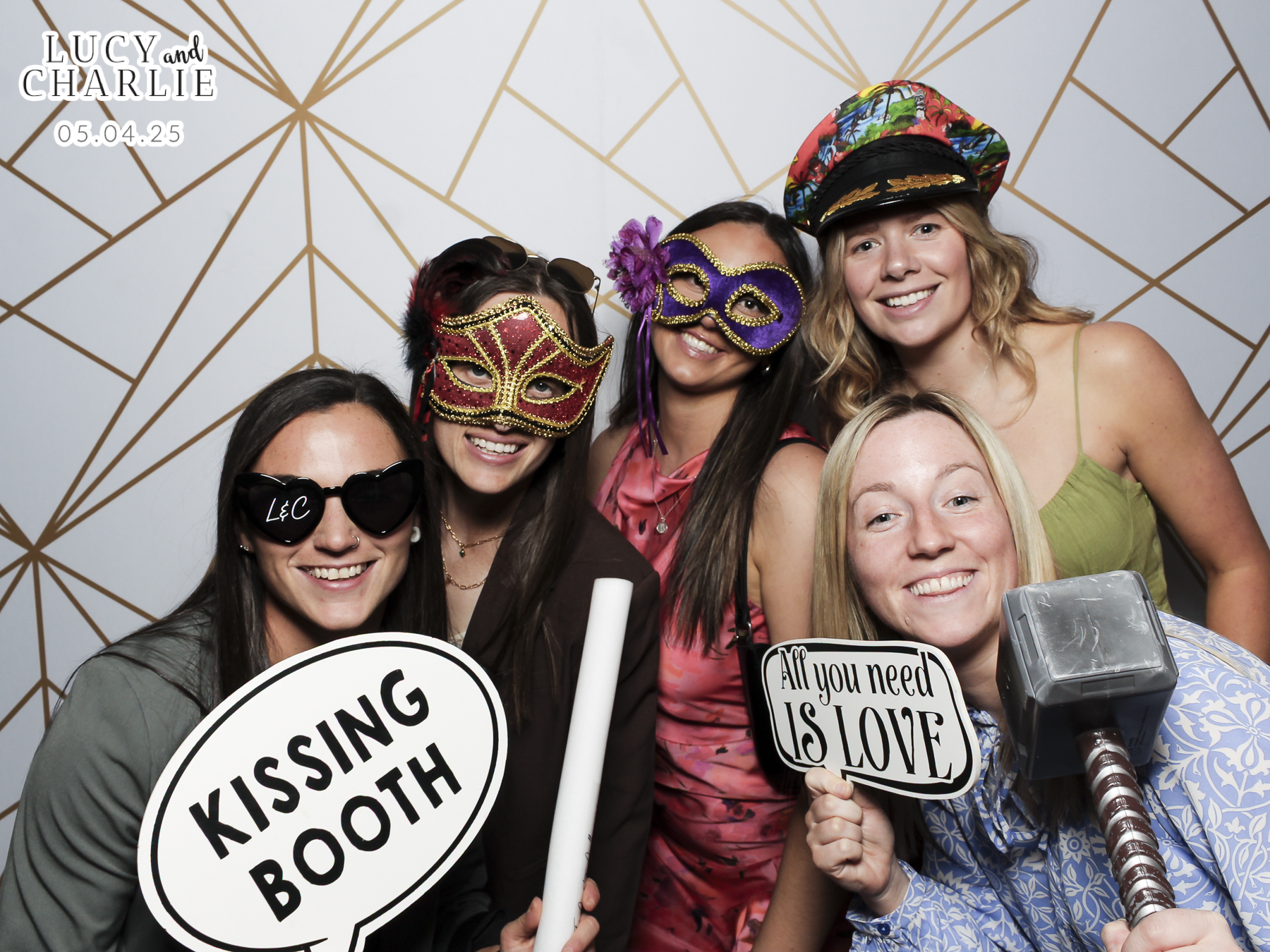 Charlotte & Lucy Wedding | View more photos from the event at gallery.freshbooths.com/u/FreshBooths/Charlotte-Lucy-Wedding