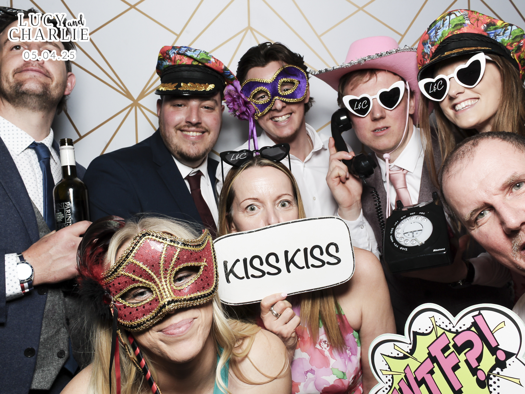 Charlotte & Lucy Wedding | View more photos from the event at gallery.freshbooths.com/u/FreshBooths/Charlotte-Lucy-Wedding