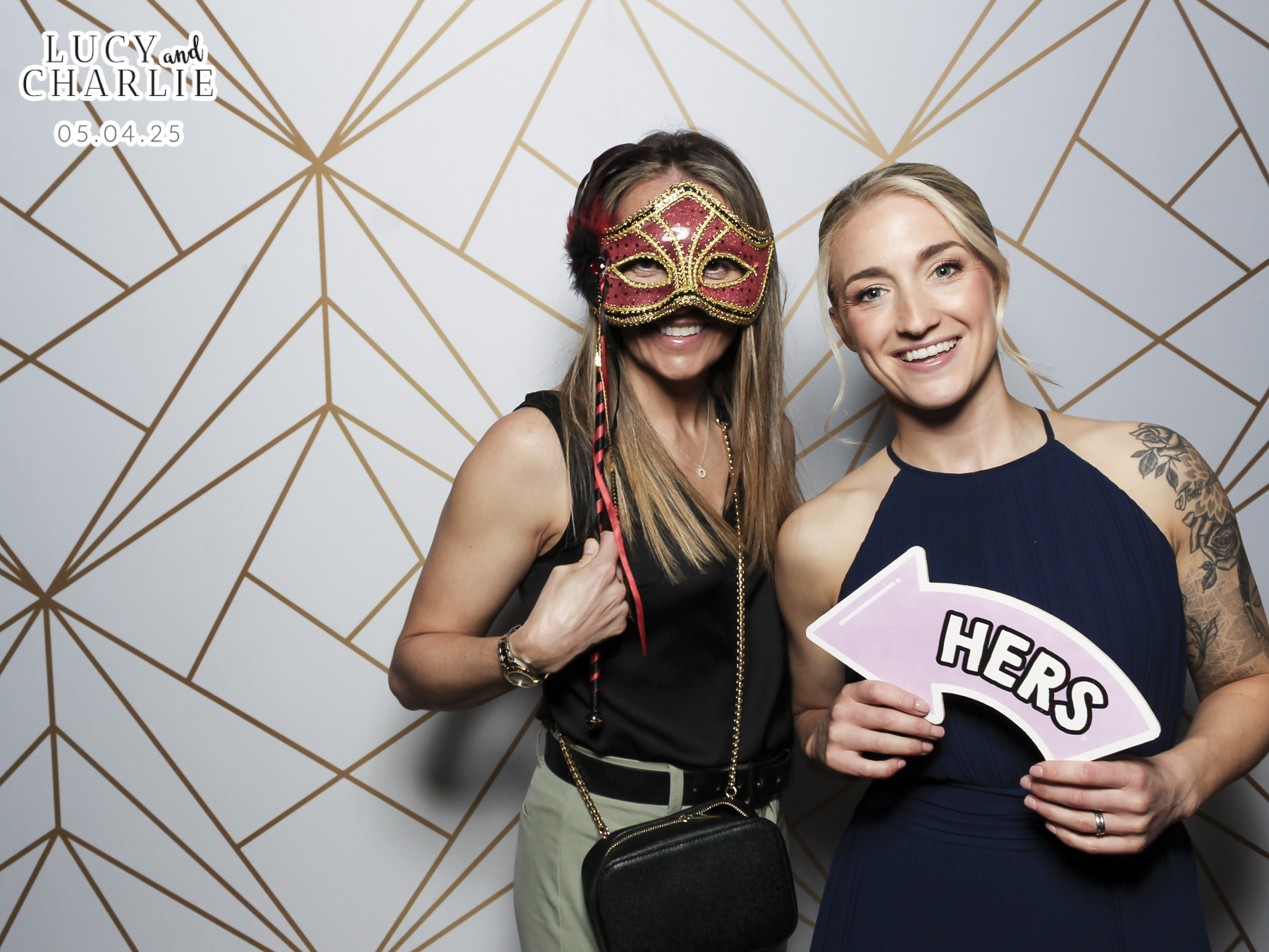 Charlotte & Lucy Wedding | View more photos from the event at gallery.freshbooths.com/u/FreshBooths/Charlotte-Lucy-Wedding