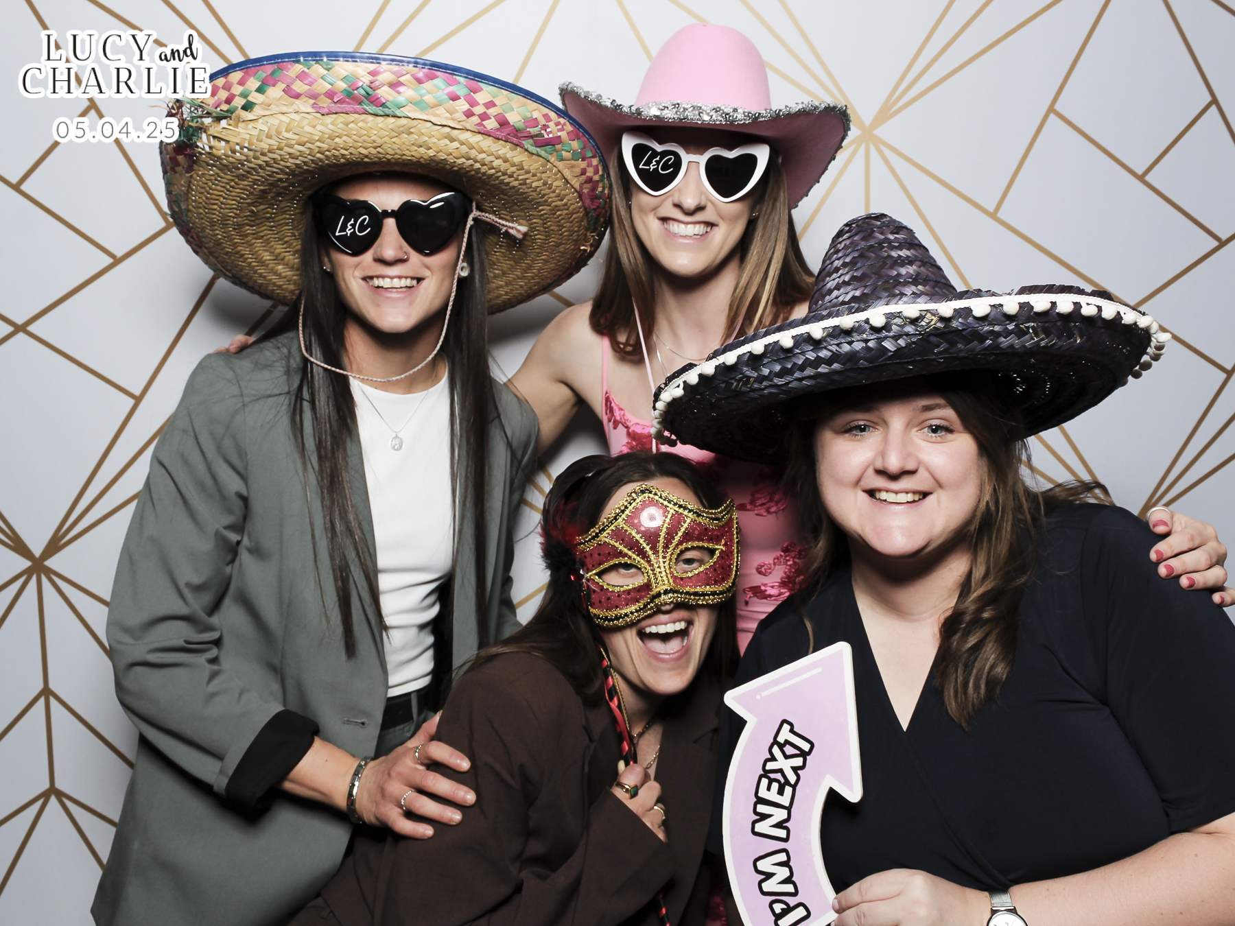 Charlotte & Lucy Wedding | View more photos from the event at gallery.freshbooths.com/u/FreshBooths/Charlotte-Lucy-Wedding