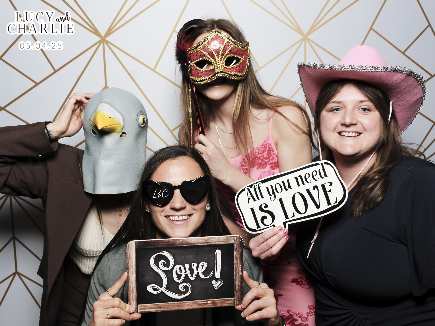 Charlotte & Lucy Wedding | View more photos from the event at gallery.freshbooths.com/u/FreshBooths/Charlotte-Lucy-Wedding