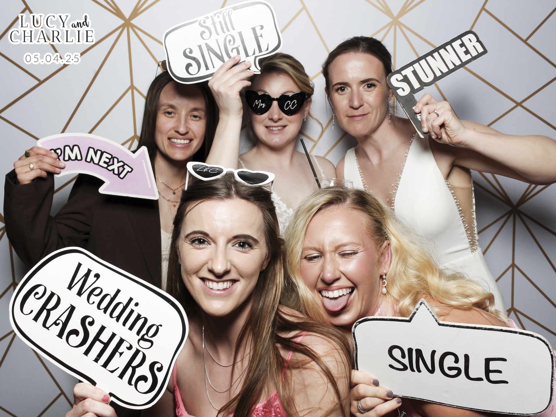 Charlotte & Lucy Wedding | View more photos from the event at gallery.freshbooths.com/u/FreshBooths/Charlotte-Lucy-Wedding