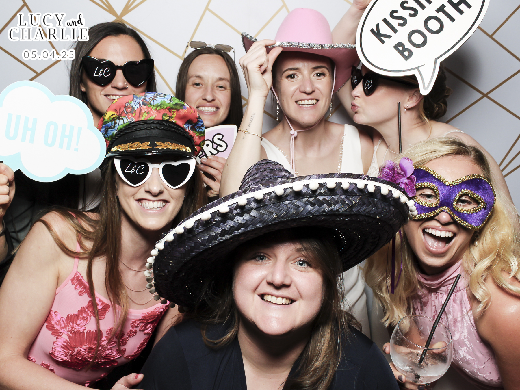 Charlotte & Lucy Wedding | View more photos from the event at gallery.freshbooths.com/u/FreshBooths/Charlotte-Lucy-Wedding
