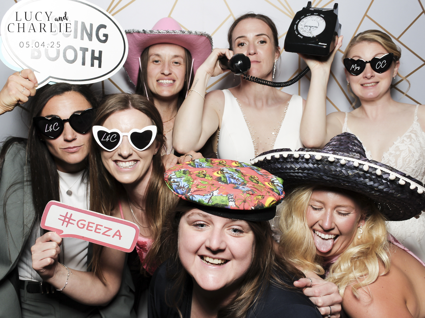 Charlotte & Lucy Wedding | View more photos from the event at gallery.freshbooths.com/u/FreshBooths/Charlotte-Lucy-Wedding