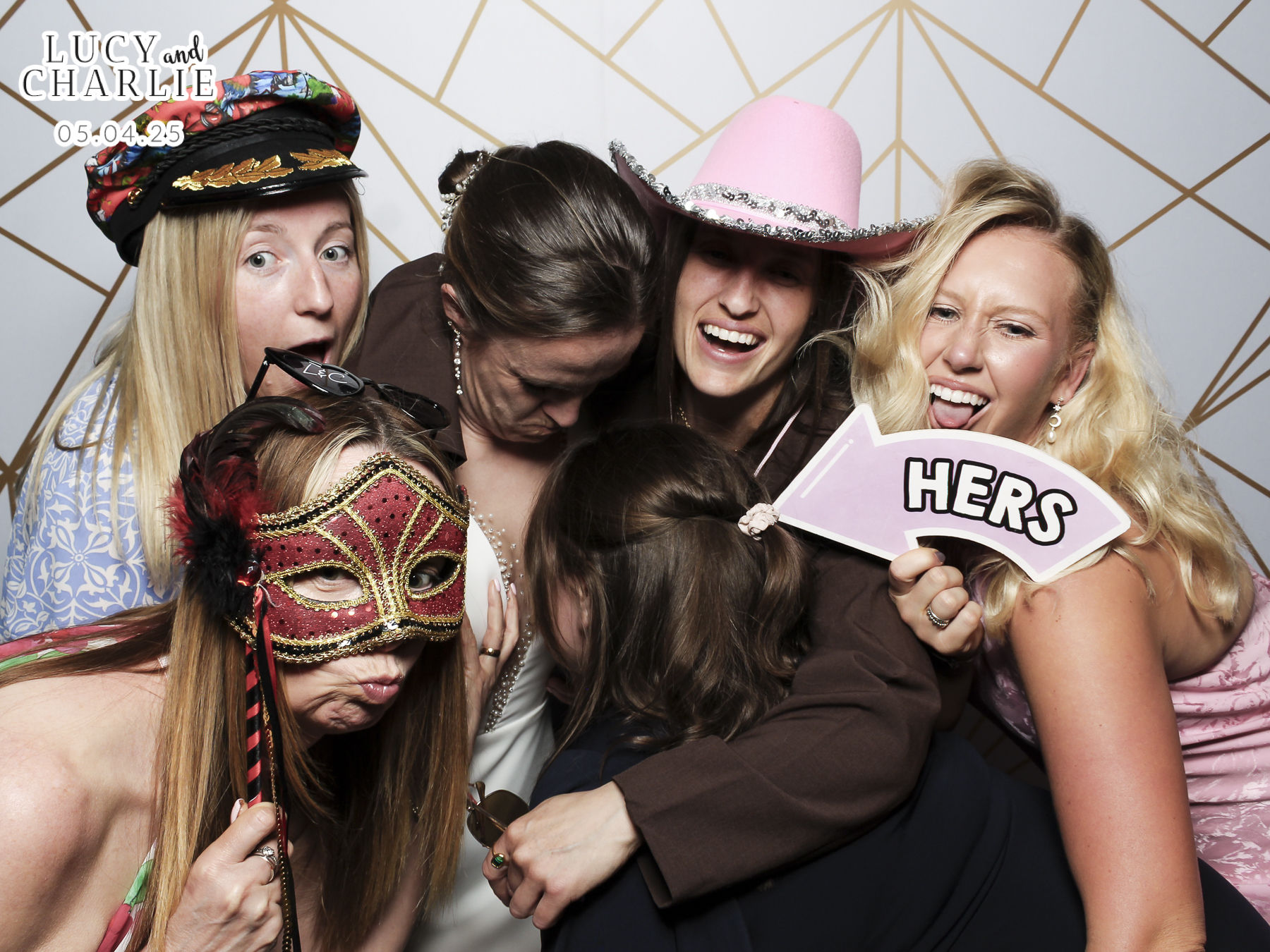 Charlotte & Lucy Wedding | View more photos from the event at gallery.freshbooths.com/u/FreshBooths/Charlotte-Lucy-Wedding