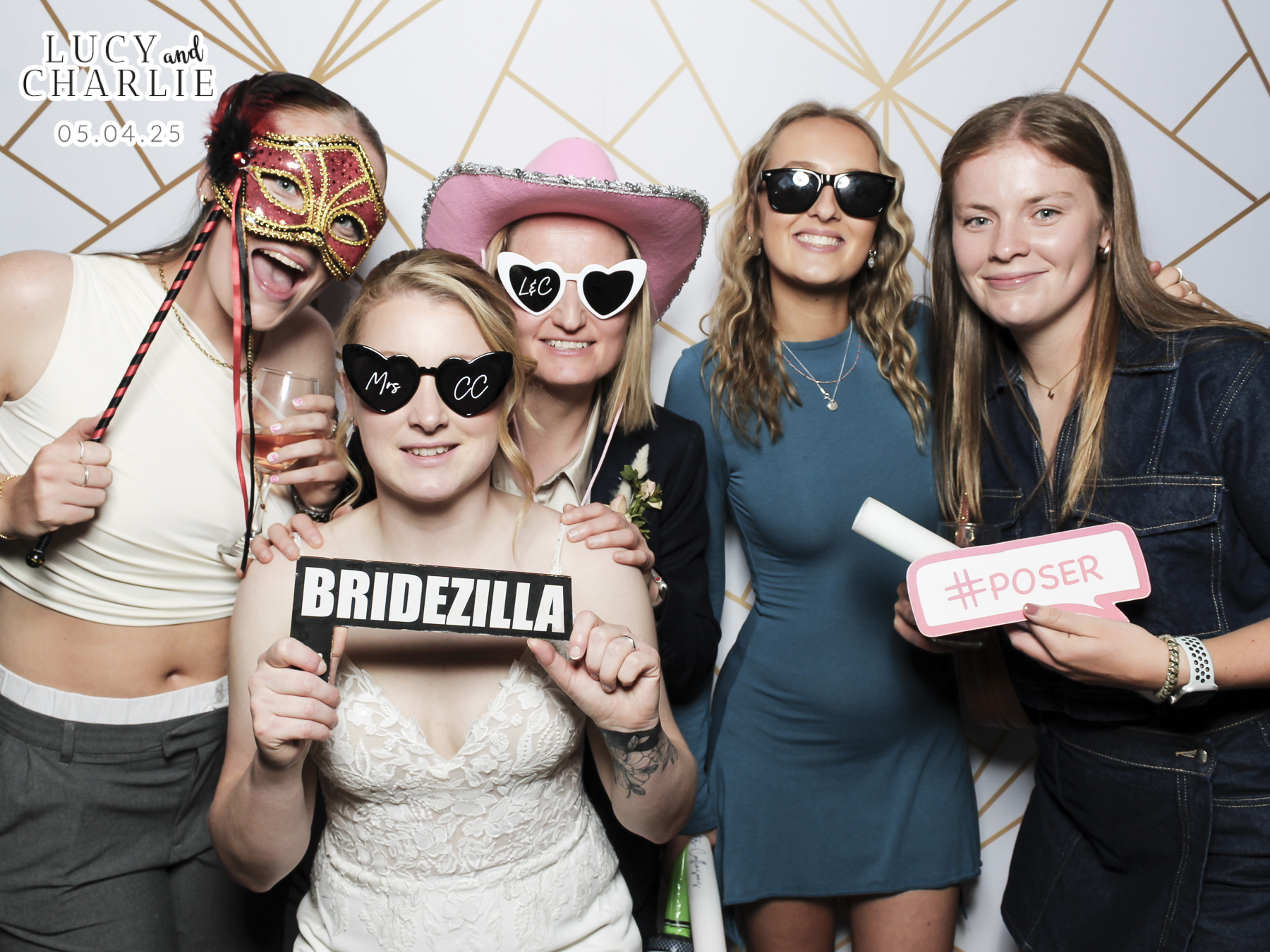 Charlotte & Lucy Wedding | View more photos from the event at gallery.freshbooths.com/u/FreshBooths/Charlotte-Lucy-Wedding