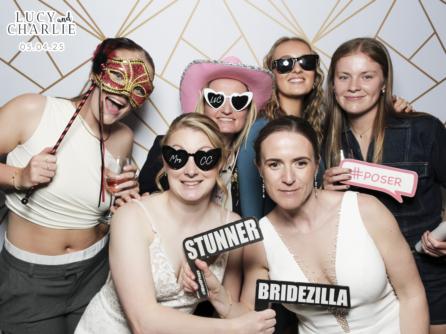 Charlotte & Lucy Wedding | View more photos from the event at gallery.freshbooths.com/u/FreshBooths/Charlotte-Lucy-Wedding