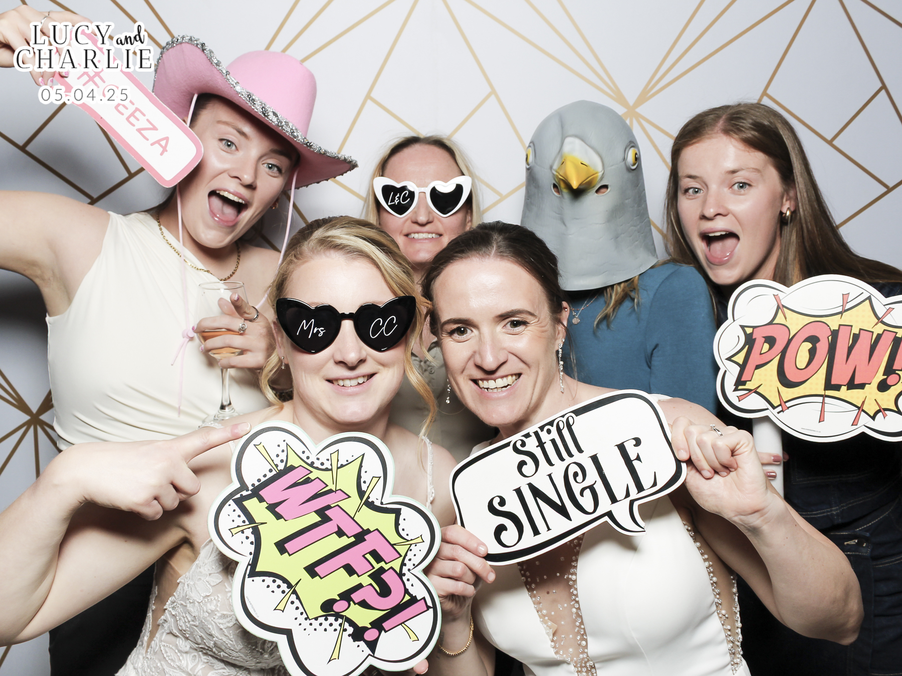Charlotte & Lucy Wedding | View more photos from the event at gallery.freshbooths.com/u/FreshBooths/Charlotte-Lucy-Wedding