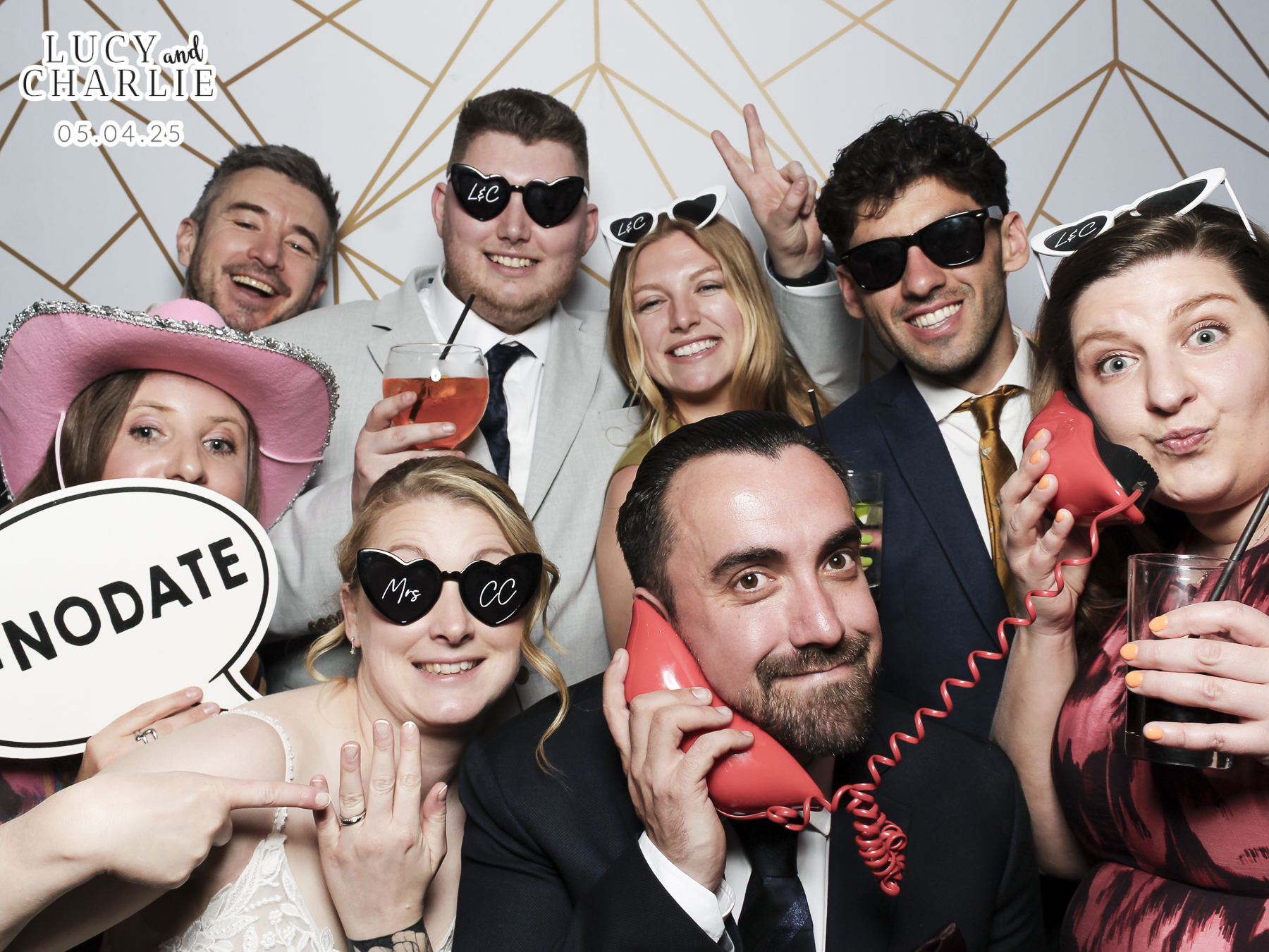 Charlotte & Lucy Wedding | View more photos from the event at gallery.freshbooths.com/u/FreshBooths/Charlotte-Lucy-Wedding