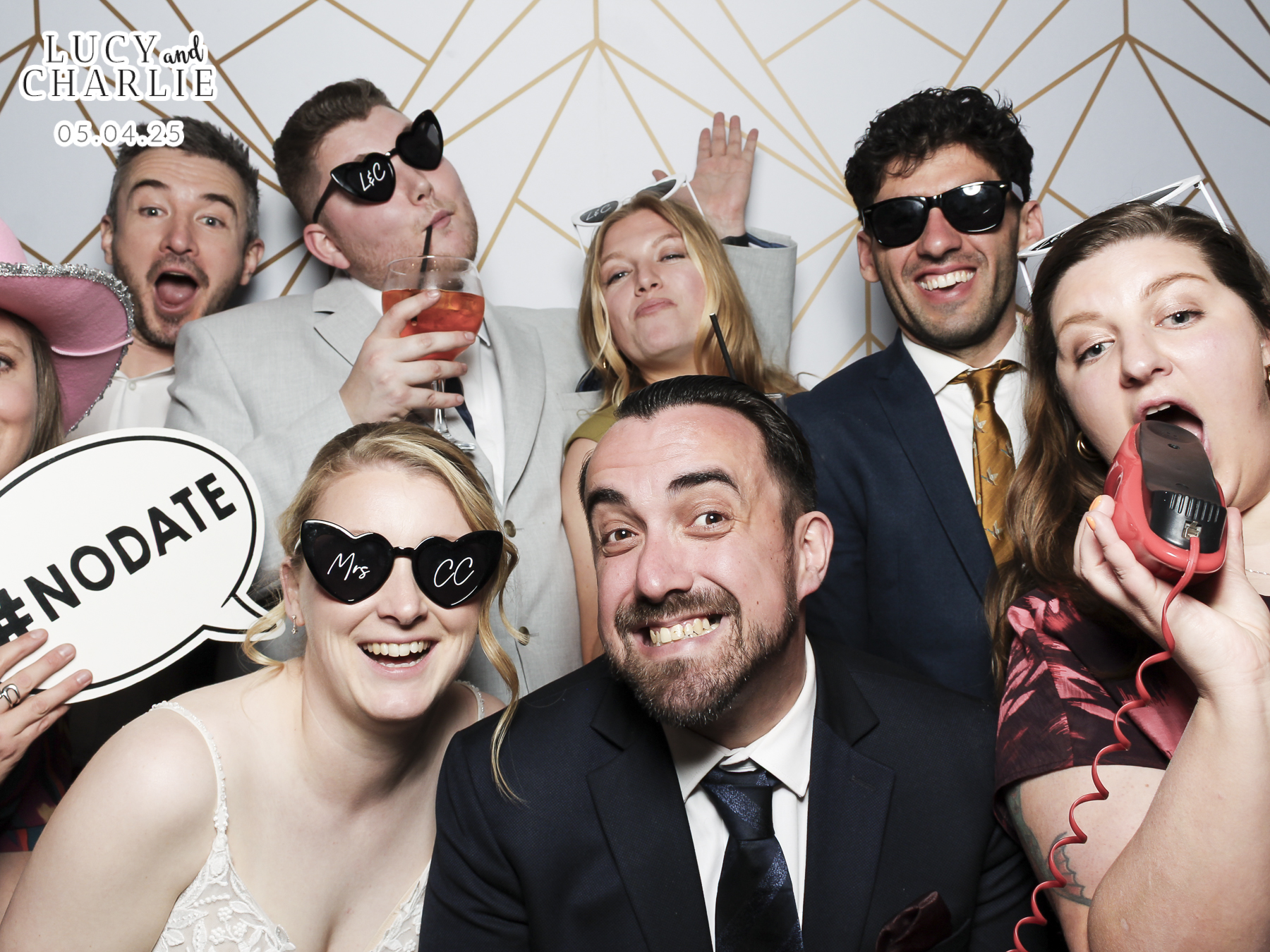 Charlotte & Lucy Wedding | View more photos from the event at gallery.freshbooths.com/u/FreshBooths/Charlotte-Lucy-Wedding
