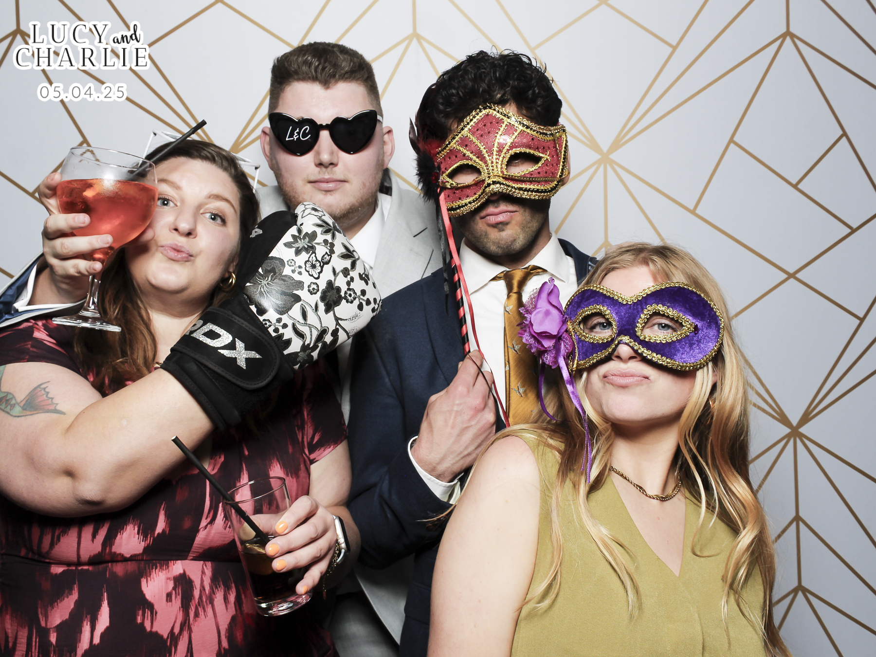 Charlotte & Lucy Wedding | View more photos from the event at gallery.freshbooths.com/u/FreshBooths/Charlotte-Lucy-Wedding