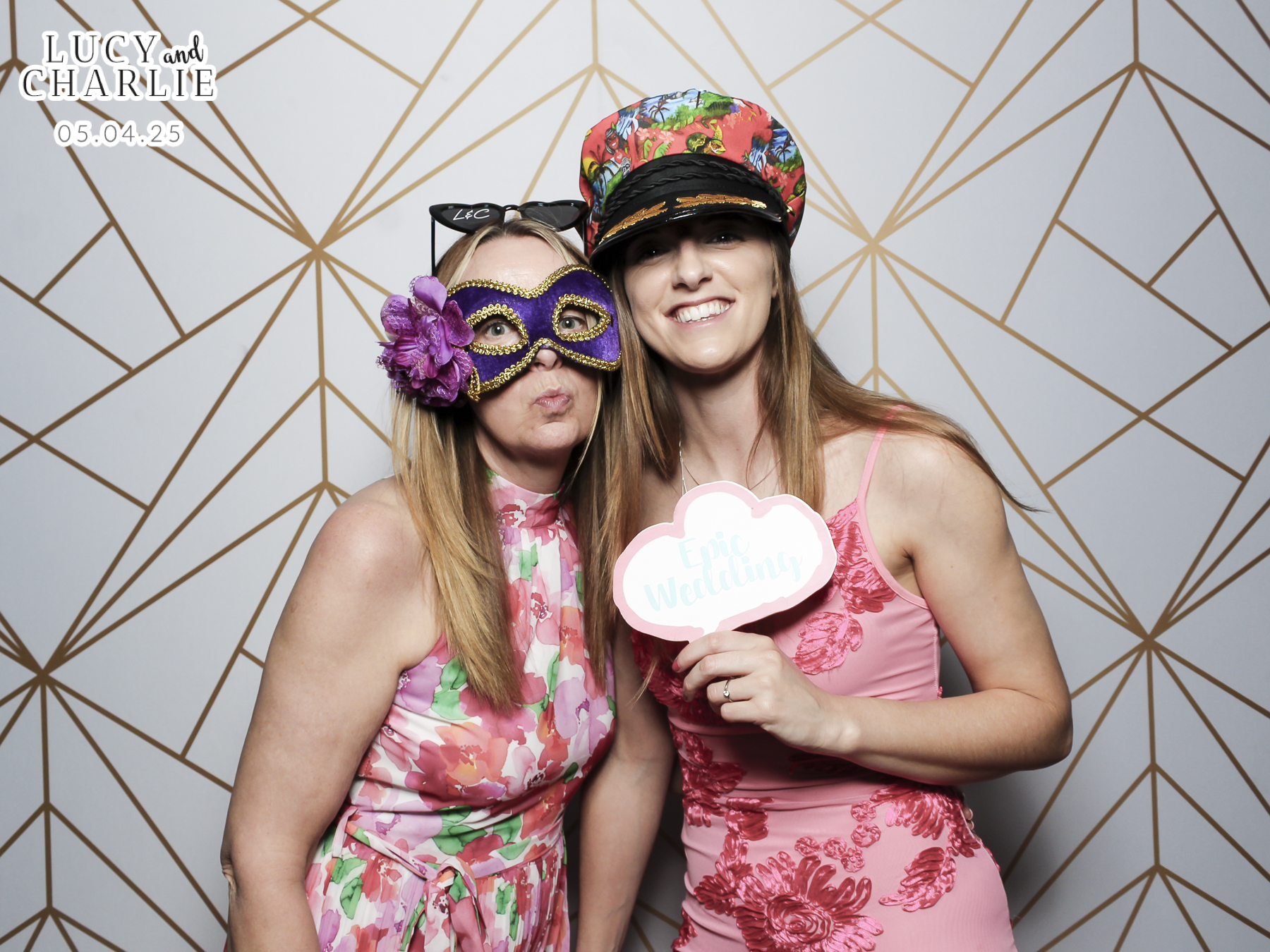 Charlotte & Lucy Wedding | View more photos from the event at gallery.freshbooths.com/u/FreshBooths/Charlotte-Lucy-Wedding