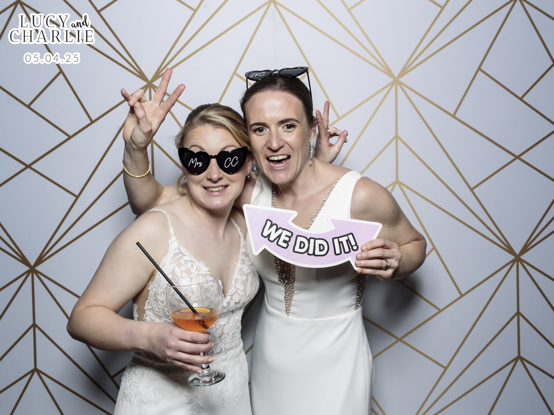Charlotte & Lucy Wedding | View more photos from the event at gallery.freshbooths.com/u/FreshBooths/Charlotte-Lucy-Wedding