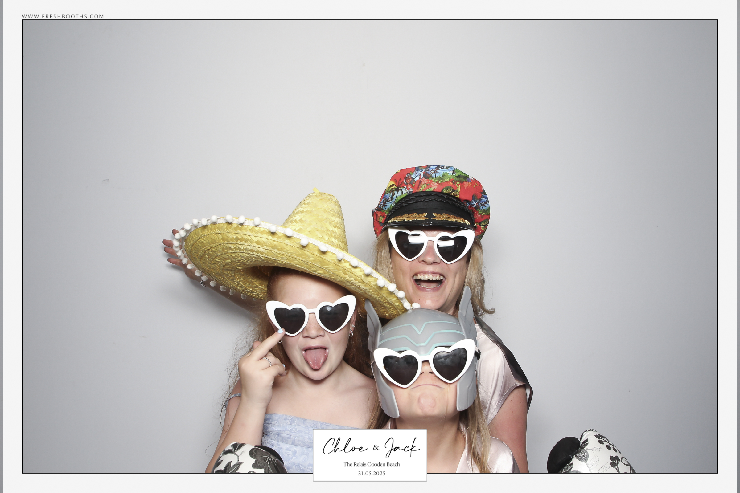 Chloe & Jack Wedding - Classic Open Booth | View more photos from the event at gallery.freshbooths.com/u/FreshBooths/Chloe-Jack-Wedding-Classic-Open-Booth