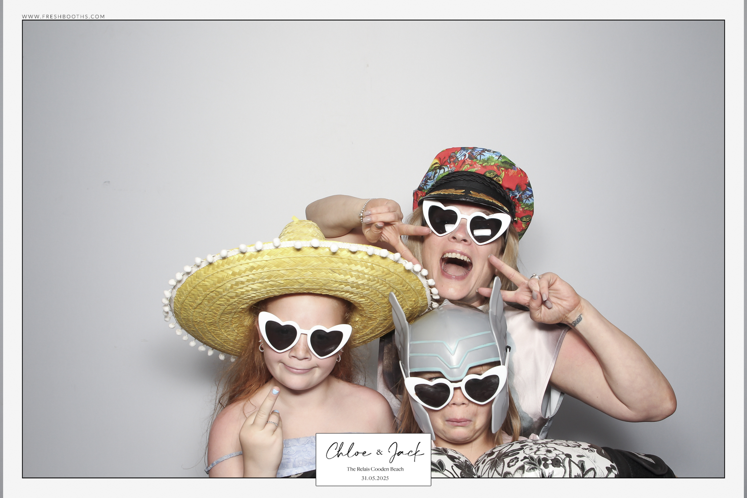 Chloe & Jack Wedding - Classic Open Booth | View more photos from the event at gallery.freshbooths.com/u/FreshBooths/Chloe-Jack-Wedding-Classic-Open-Booth