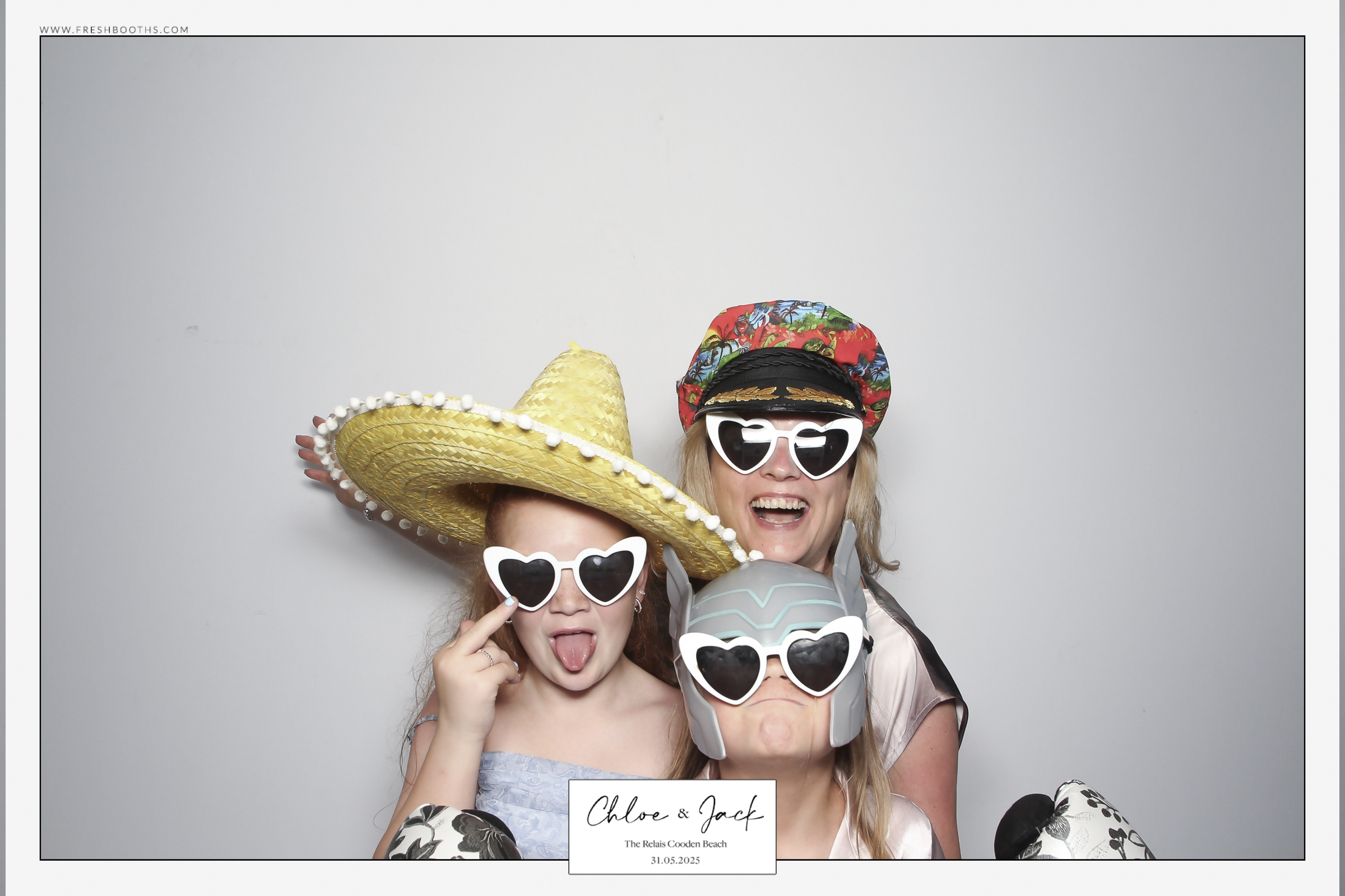 Chloe & Jack Wedding - Classic Open Booth | View more photos from the event at gallery.freshbooths.com/u/FreshBooths/Chloe-Jack-Wedding-Classic-Open-Booth