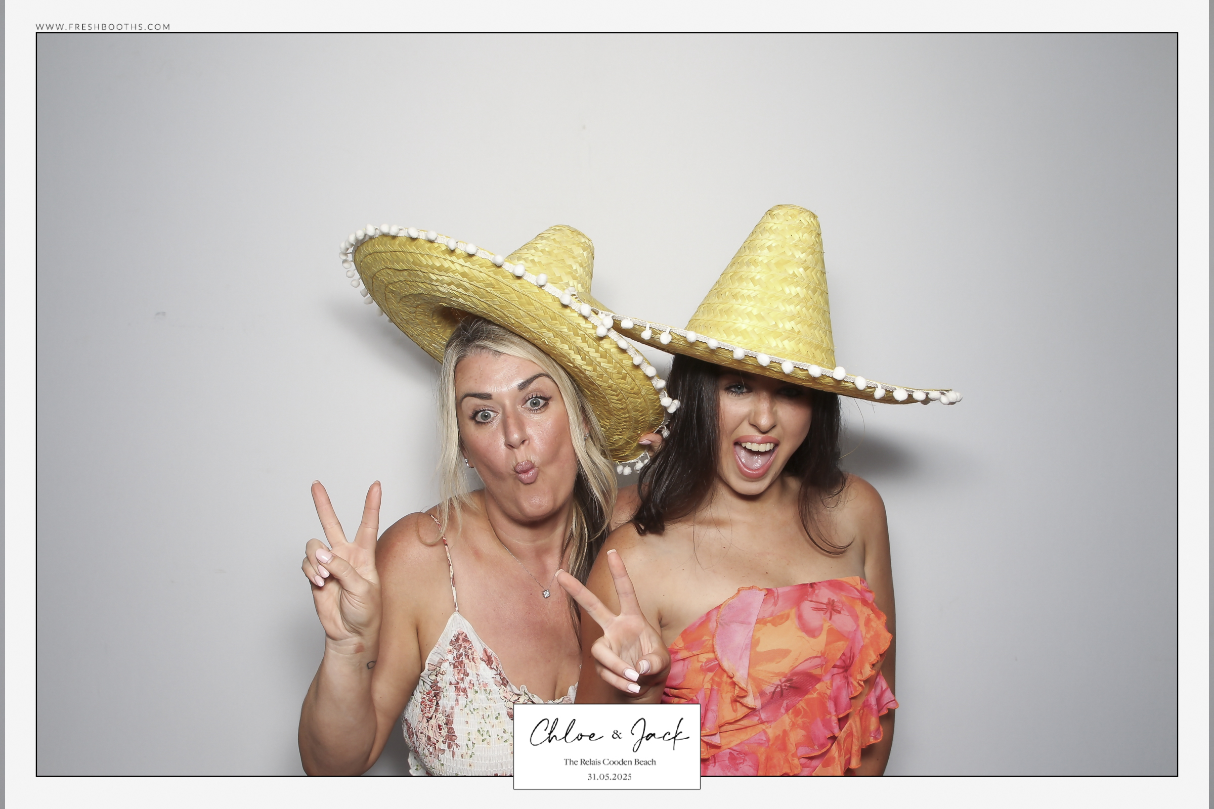 Chloe & Jack Wedding - Classic Open Booth | View more photos from the event at gallery.freshbooths.com/u/FreshBooths/Chloe-Jack-Wedding-Classic-Open-Booth