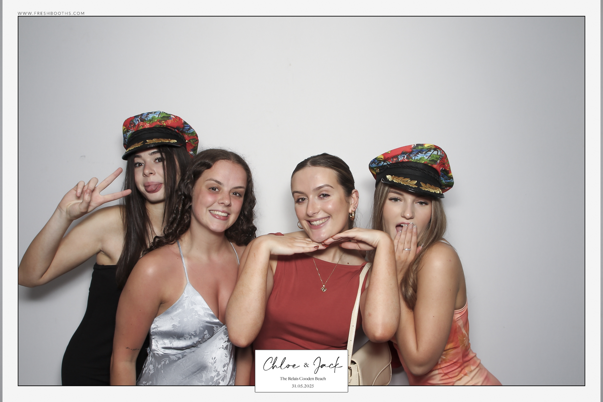 Chloe & Jack Wedding - Classic Open Booth | View more photos from the event at gallery.freshbooths.com/u/FreshBooths/Chloe-Jack-Wedding-Classic-Open-Booth
