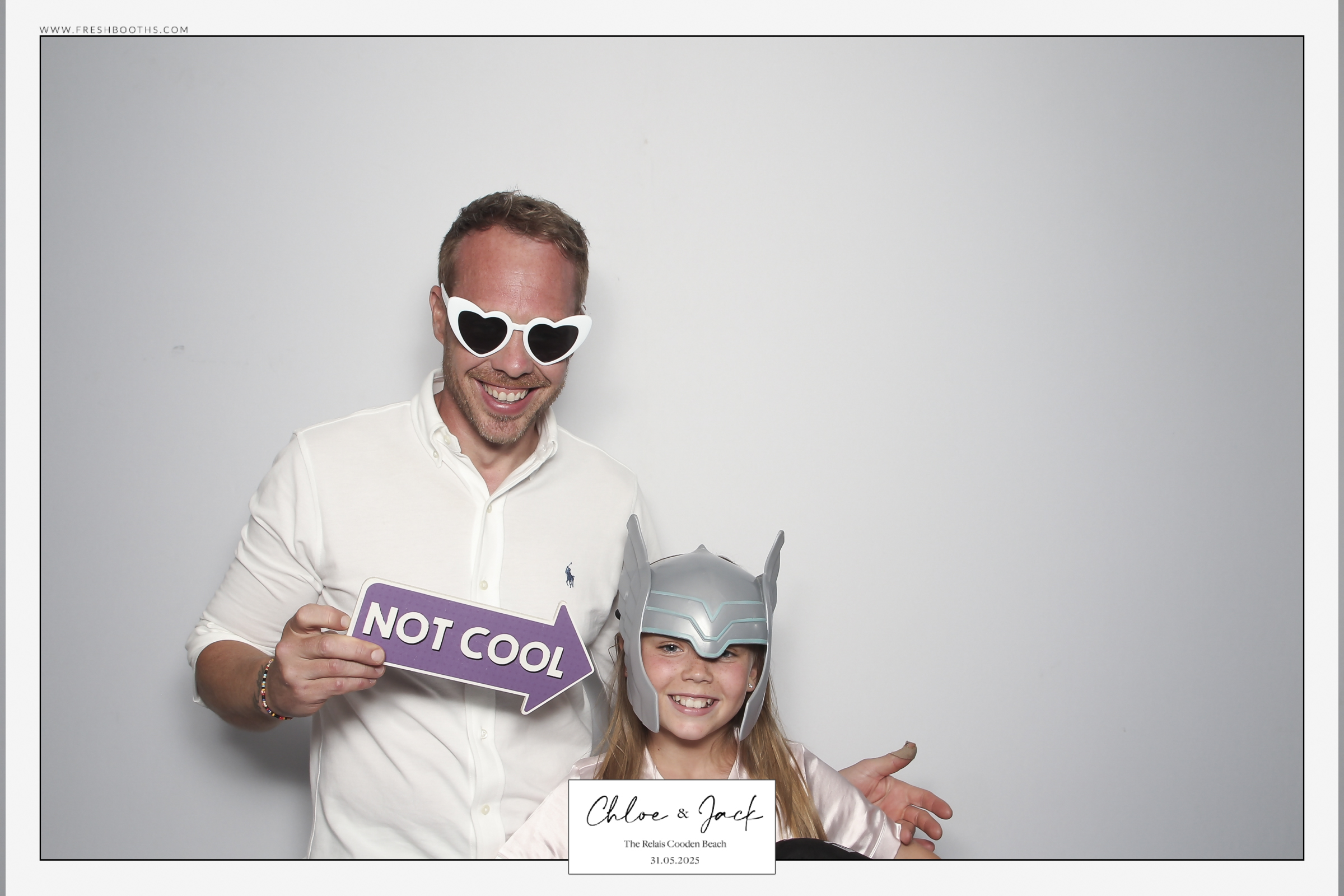 Chloe & Jack Wedding - Classic Open Booth | View more photos from the event at gallery.freshbooths.com/u/FreshBooths/Chloe-Jack-Wedding-Classic-Open-Booth