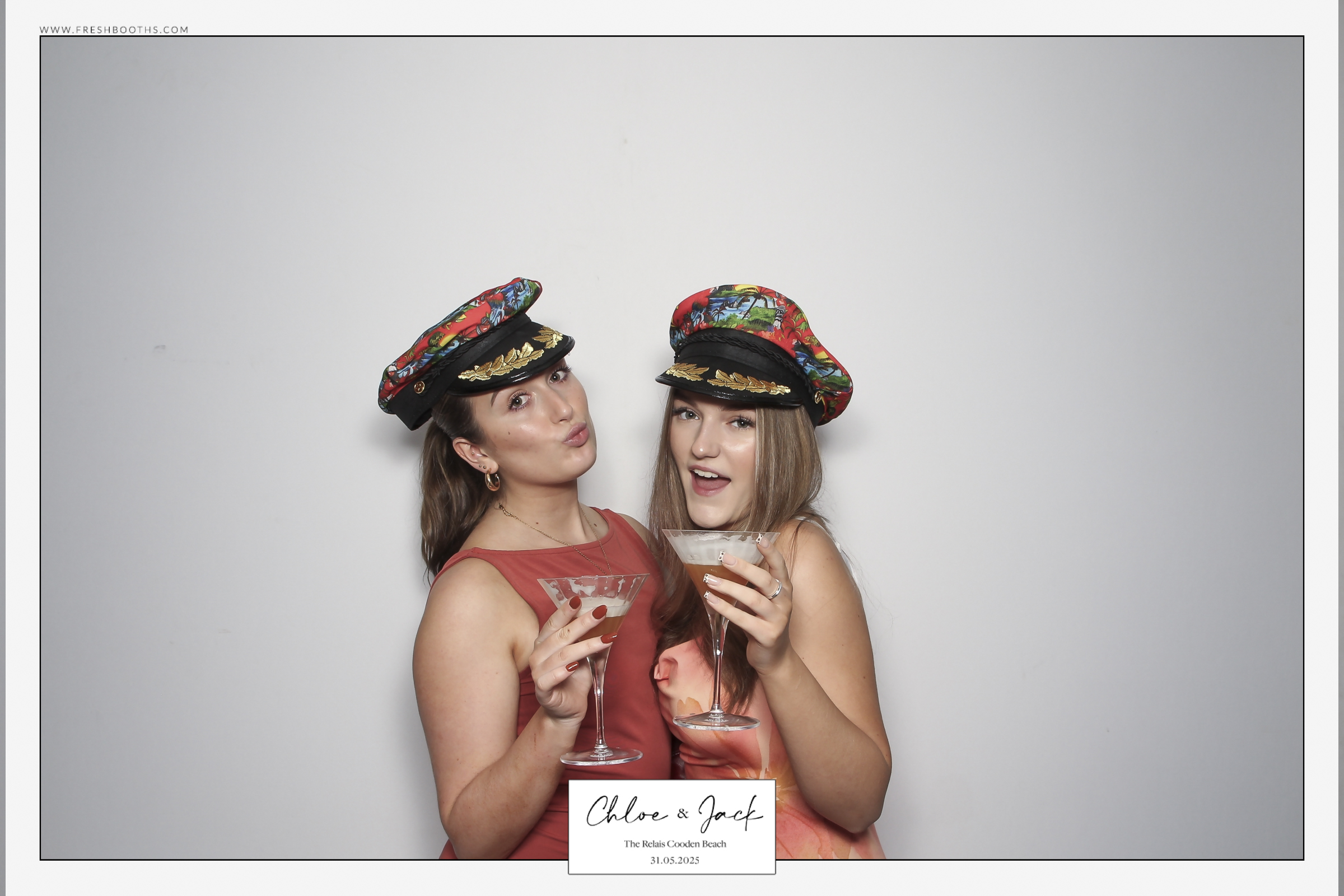Chloe & Jack Wedding - Classic Open Booth | View more photos from the event at gallery.freshbooths.com/u/FreshBooths/Chloe-Jack-Wedding-Classic-Open-Booth