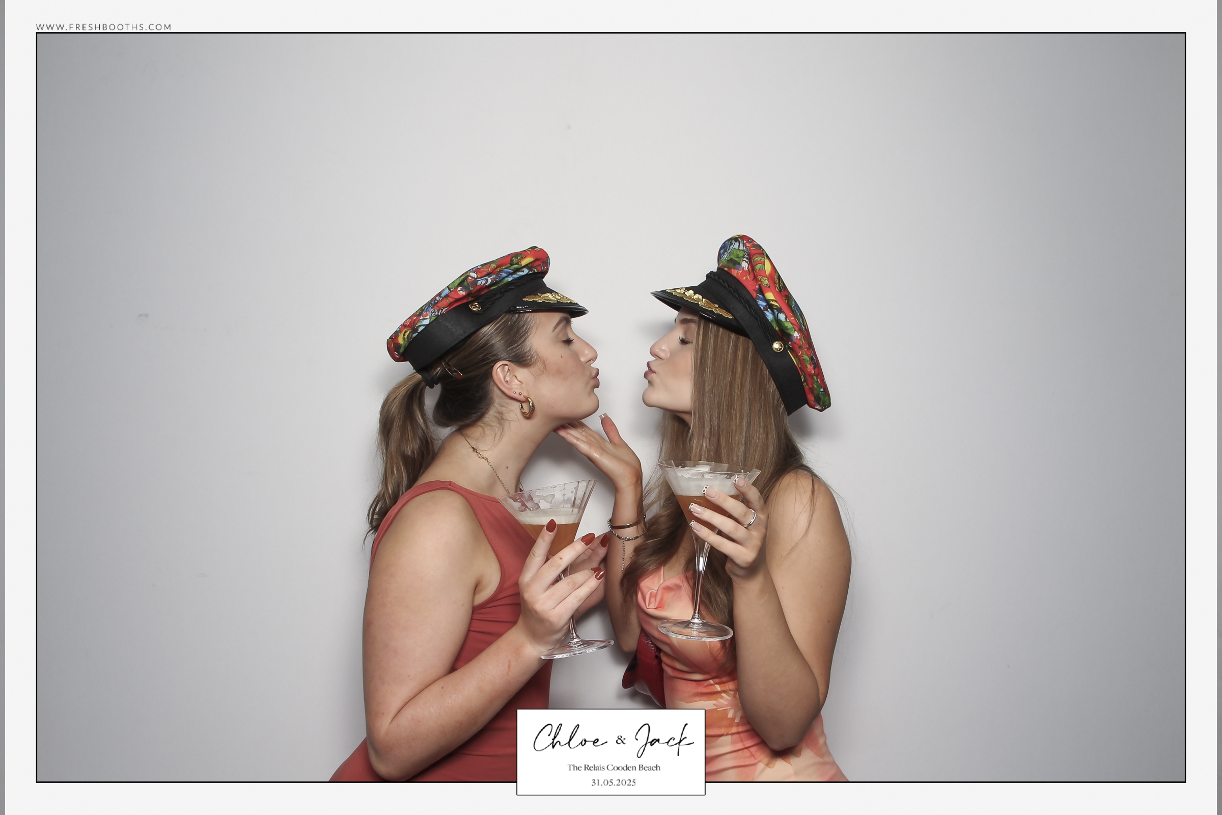 Chloe & Jack Wedding - Classic Open Booth | View more photos from the event at gallery.freshbooths.com/u/FreshBooths/Chloe-Jack-Wedding-Classic-Open-Booth