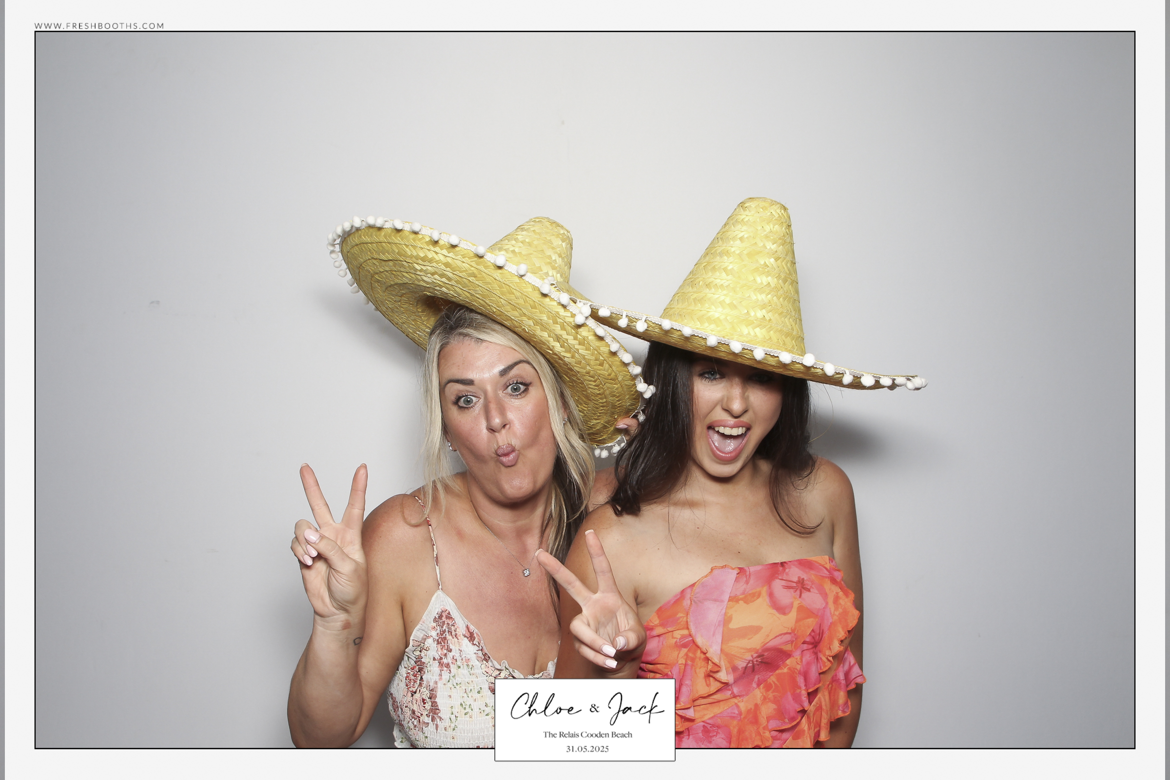 Chloe & Jack Wedding - Classic Open Booth | View more photos from the event at gallery.freshbooths.com/u/FreshBooths/Chloe-Jack-Wedding-Classic-Open-Booth