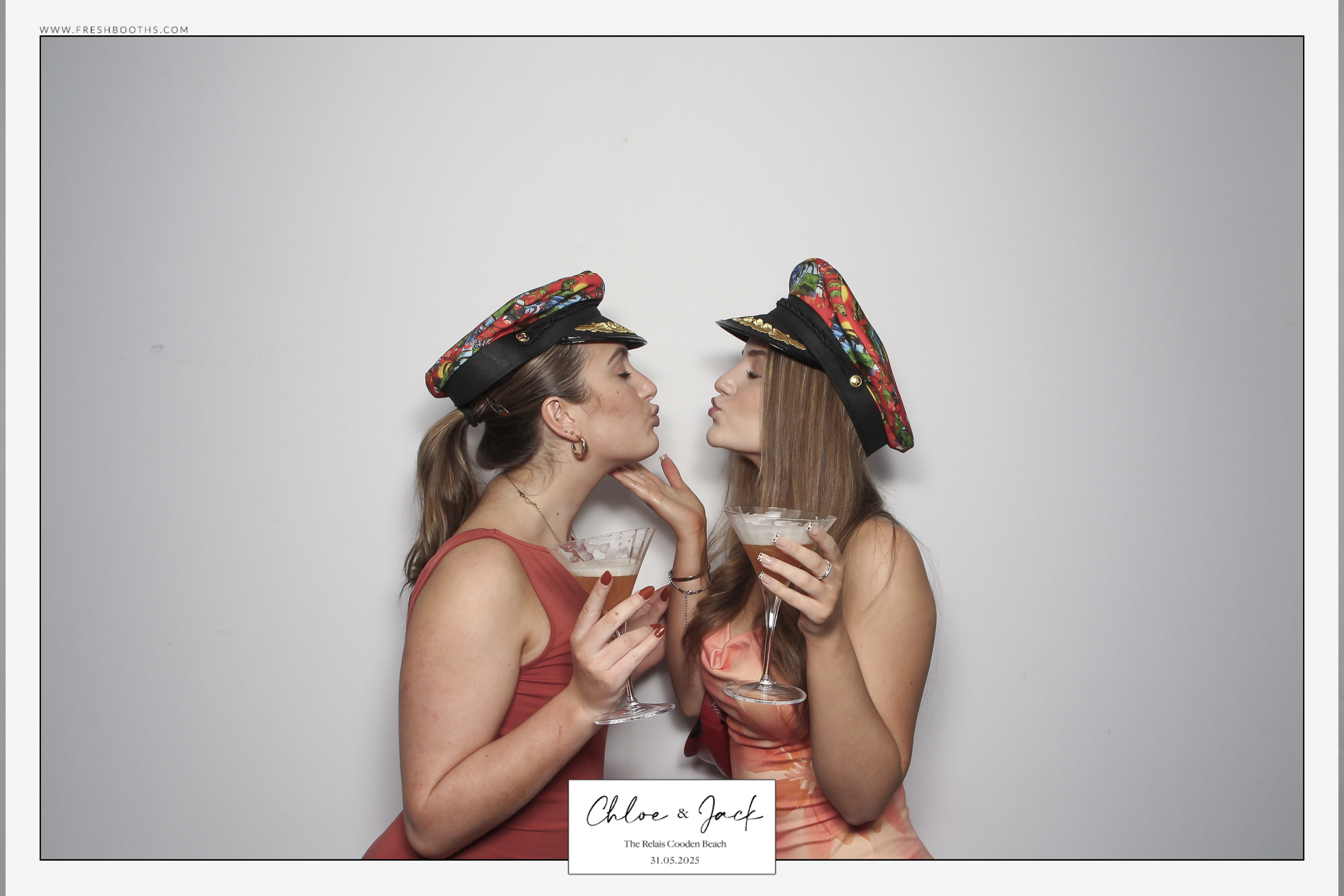 Chloe & Jack Wedding - Classic Open Booth | View more photos from the event at gallery.freshbooths.com/u/FreshBooths/Chloe-Jack-Wedding-Classic-Open-Booth