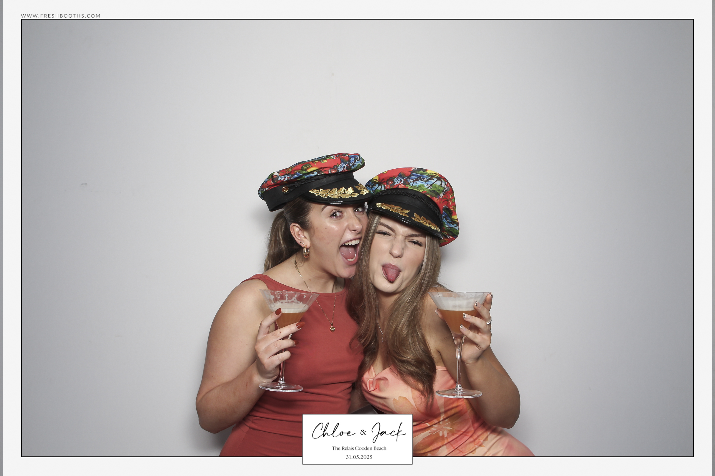 Chloe & Jack Wedding - Classic Open Booth | View more photos from the event at gallery.freshbooths.com/u/FreshBooths/Chloe-Jack-Wedding-Classic-Open-Booth