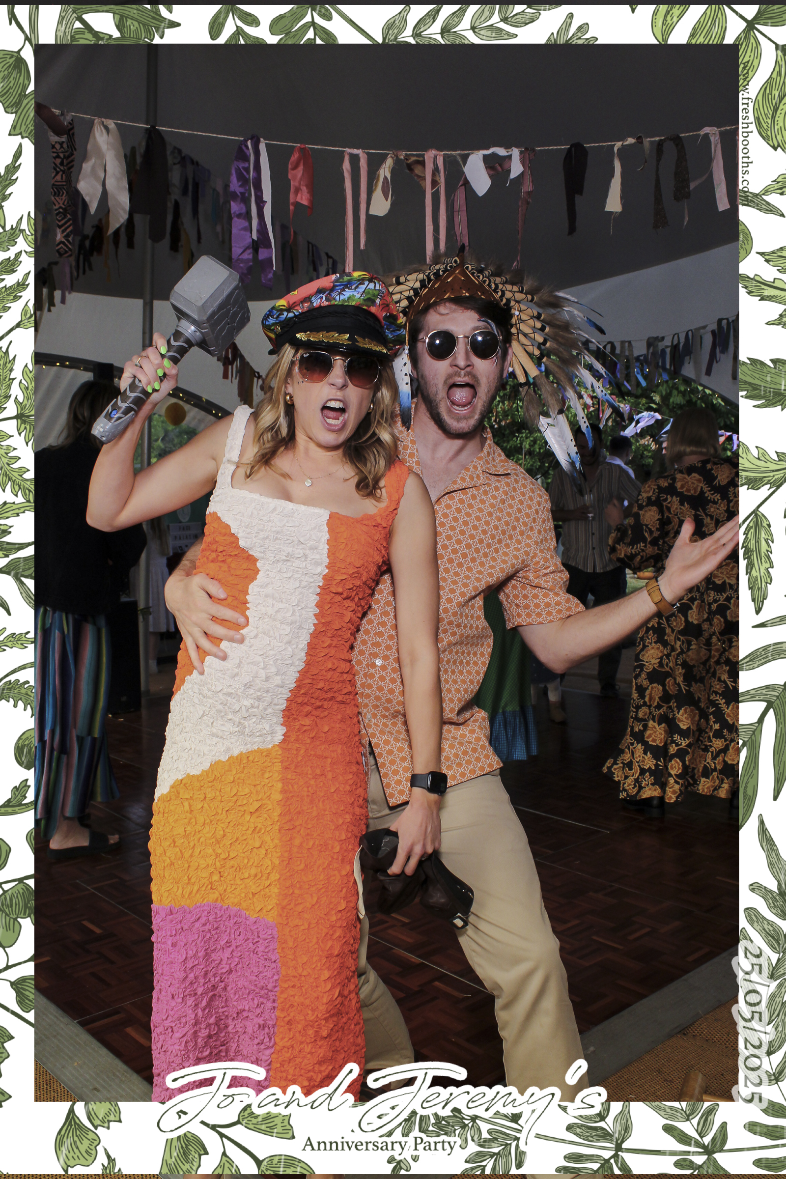 Jo & Jeremy Wedding Anniversary | View more photos from the event at gallery.freshbooths.com/u/FreshBooths/Jo-Jeremy-Wedding-Anniversary