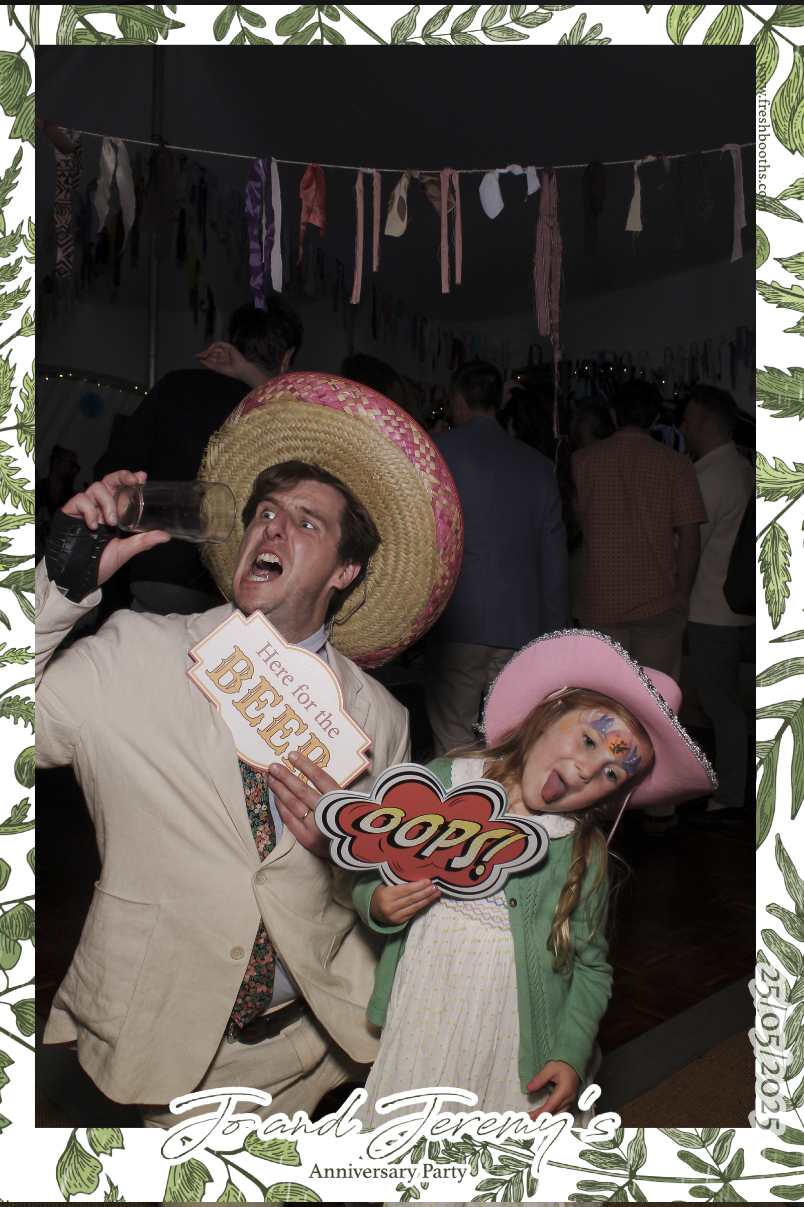 Jo & Jeremy Wedding Anniversary | View more photos from the event at gallery.freshbooths.com/u/FreshBooths/Jo-Jeremy-Wedding-Anniversary