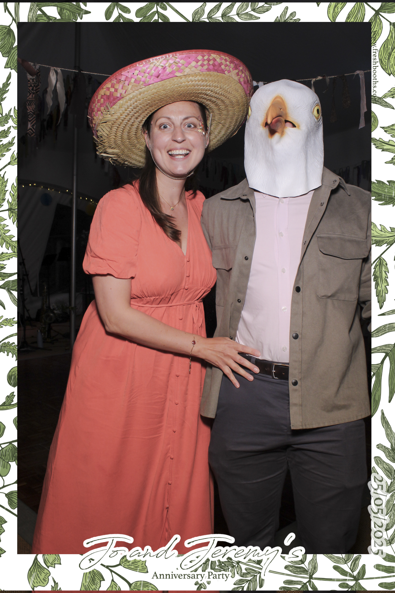 Jo & Jeremy Wedding Anniversary | View more photos from the event at gallery.freshbooths.com/u/FreshBooths/Jo-Jeremy-Wedding-Anniversary