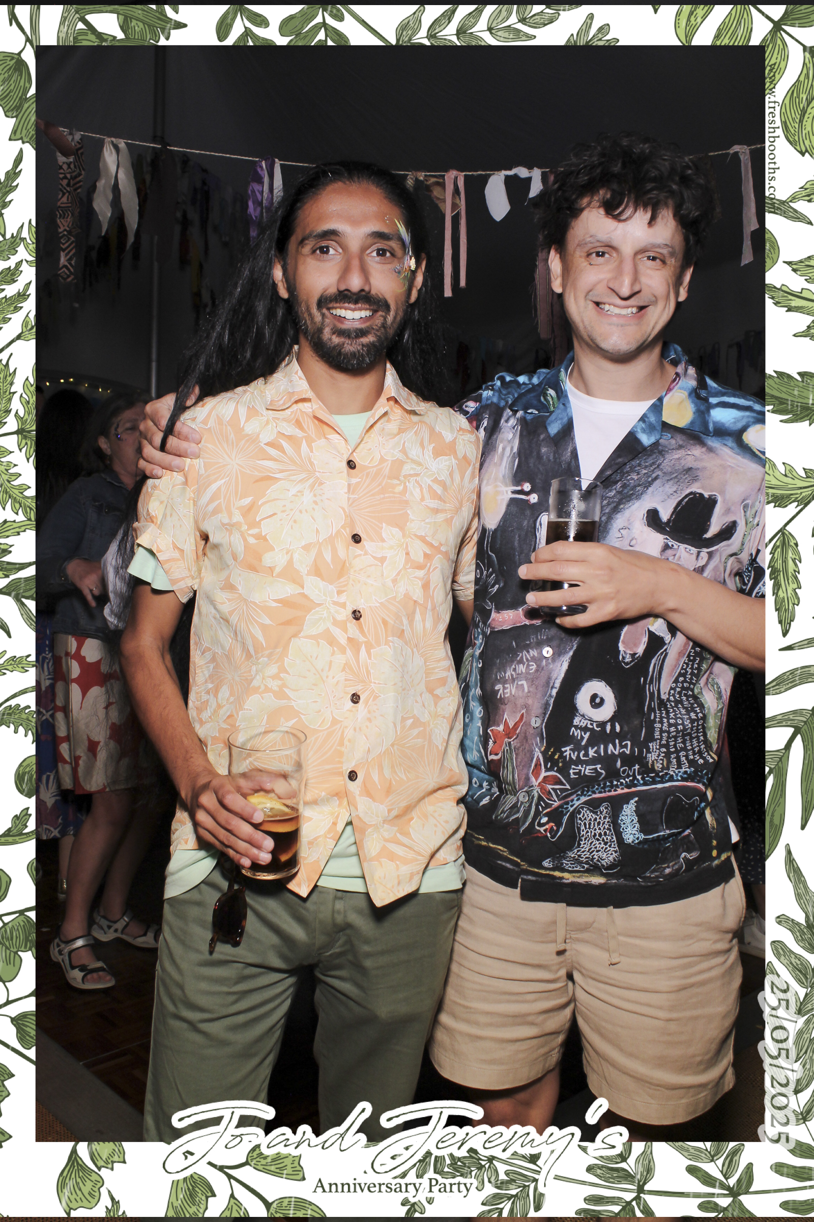 Jo & Jeremy Wedding Anniversary | View more photos from the event at gallery.freshbooths.com/u/FreshBooths/Jo-Jeremy-Wedding-Anniversary