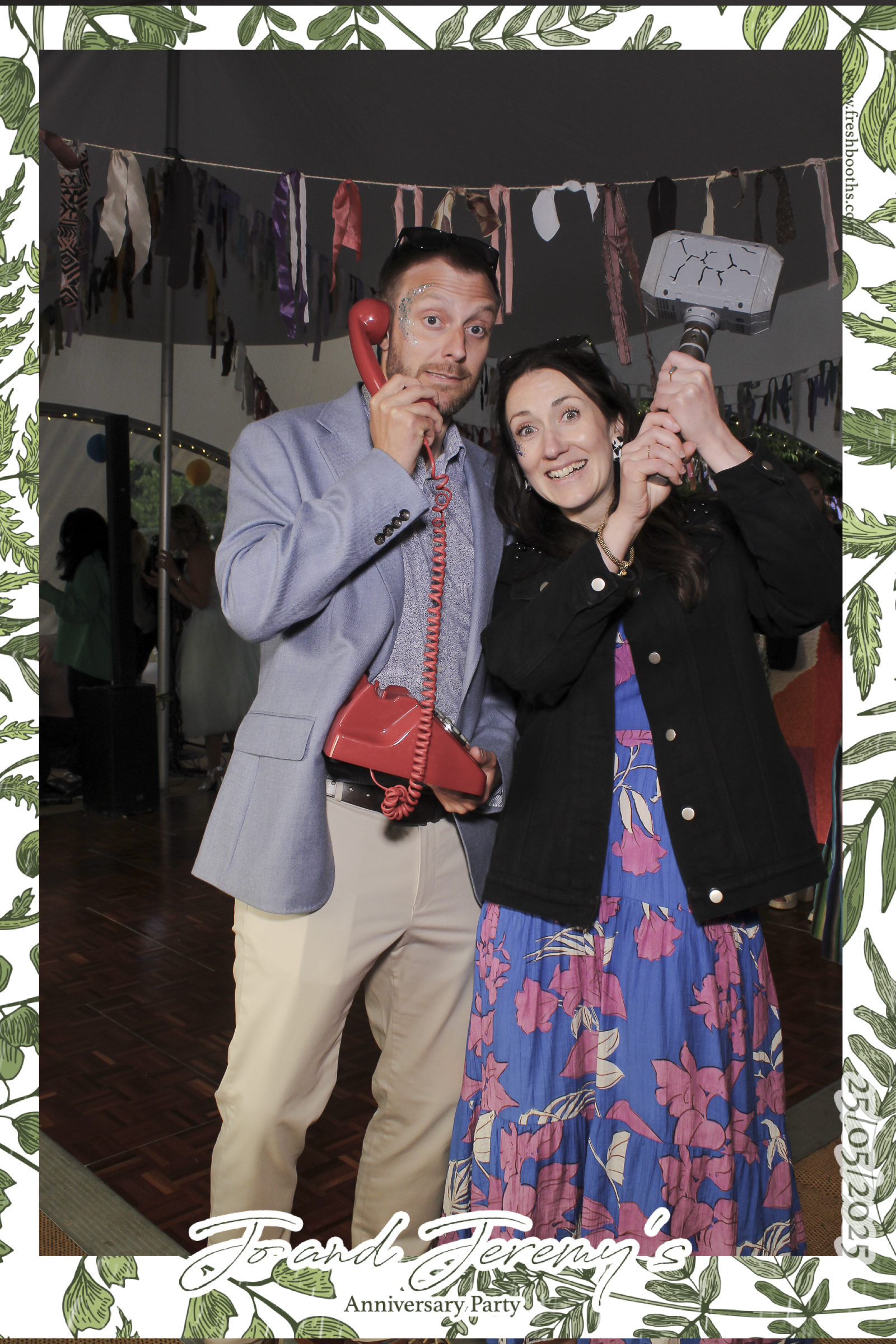 Jo & Jeremy Wedding Anniversary | View more photos from the event at gallery.freshbooths.com/u/FreshBooths/Jo-Jeremy-Wedding-Anniversary