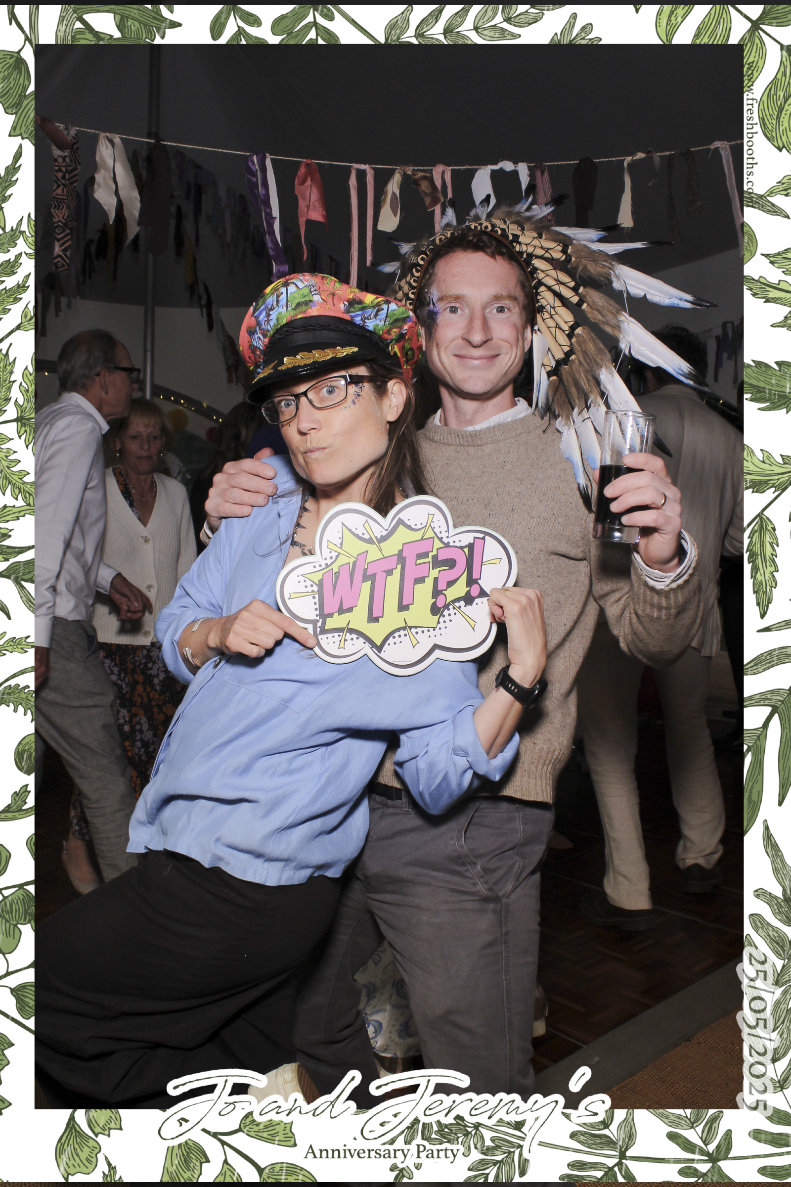 Jo & Jeremy Wedding Anniversary | View more photos from the event at gallery.freshbooths.com/u/FreshBooths/Jo-Jeremy-Wedding-Anniversary