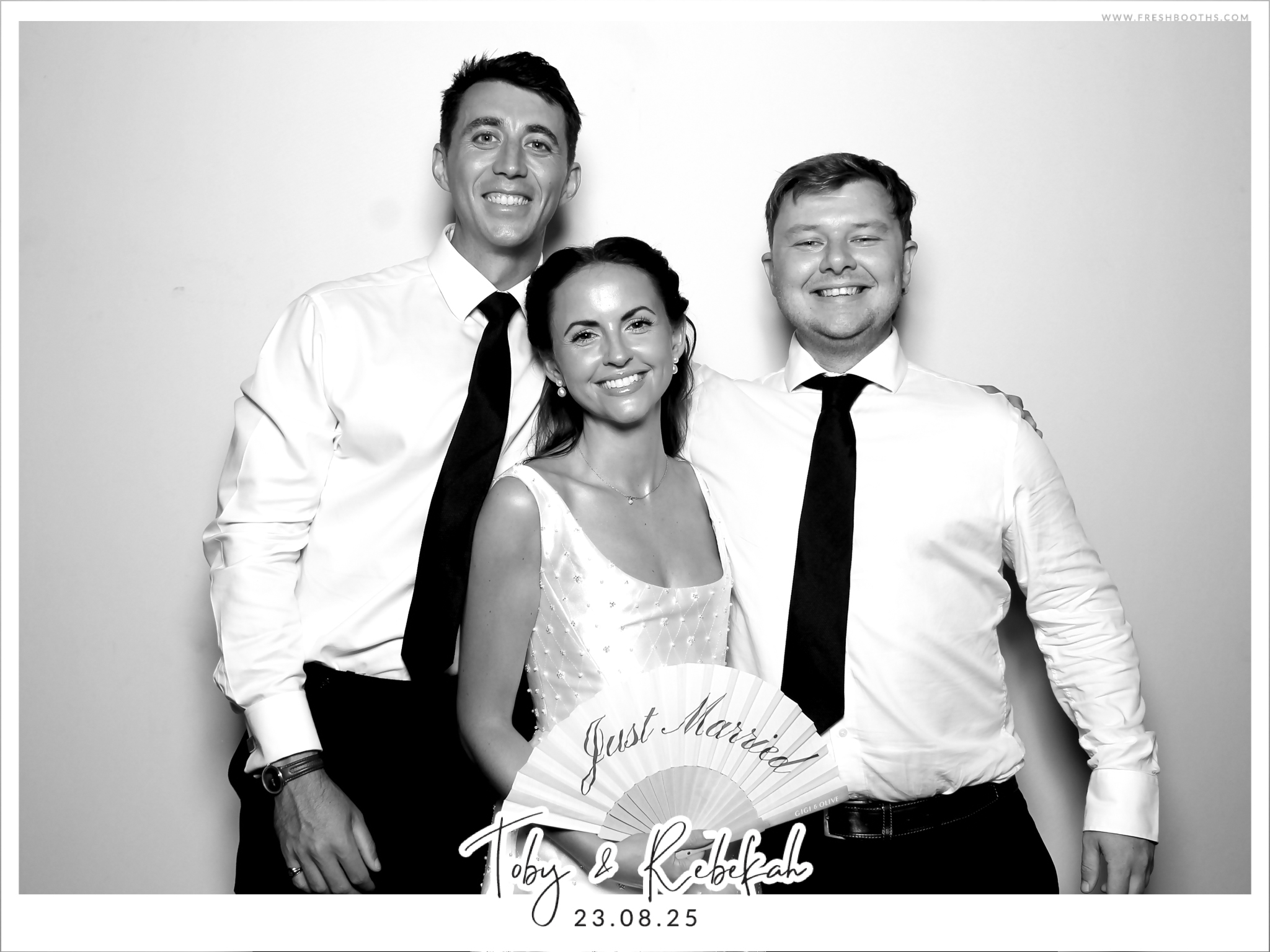 Toby & Rebekah Wedding  | View more photos from the event at gallery.freshbooths.com/u/FreshBooths/Toby-Rebekah-Wedding