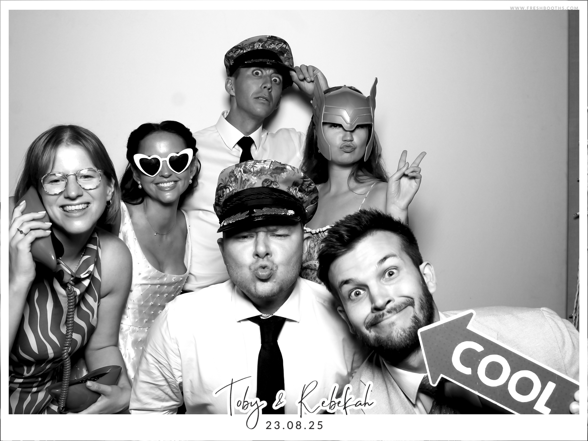 Toby & Rebekah Wedding  | View more photos from the event at gallery.freshbooths.com/u/FreshBooths/Toby-Rebekah-Wedding
