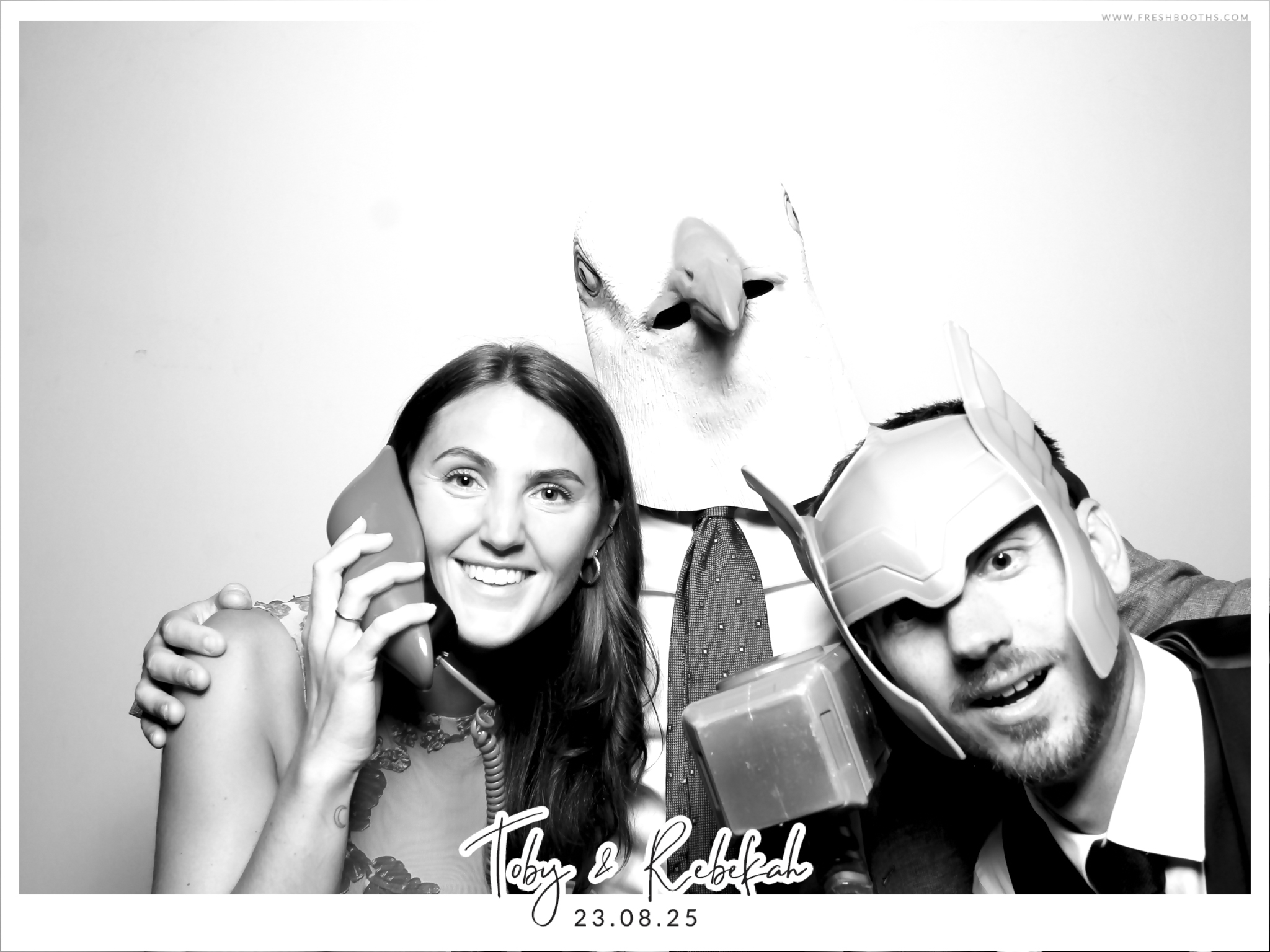 Toby & Rebekah Wedding  | View more photos from the event at gallery.freshbooths.com/u/FreshBooths/Toby-Rebekah-Wedding