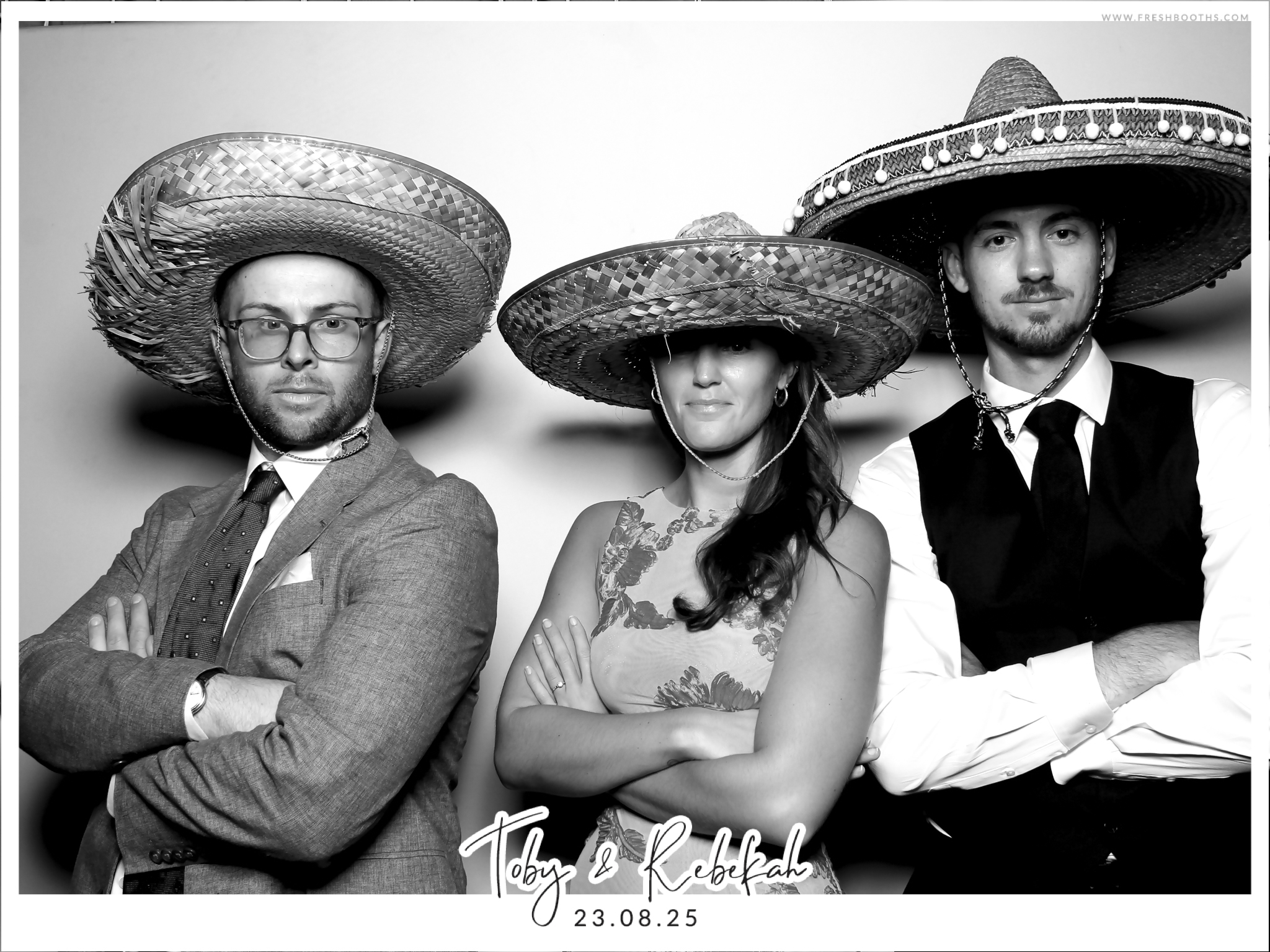 Toby & Rebekah Wedding  | View more photos from the event at gallery.freshbooths.com/u/FreshBooths/Toby-Rebekah-Wedding
