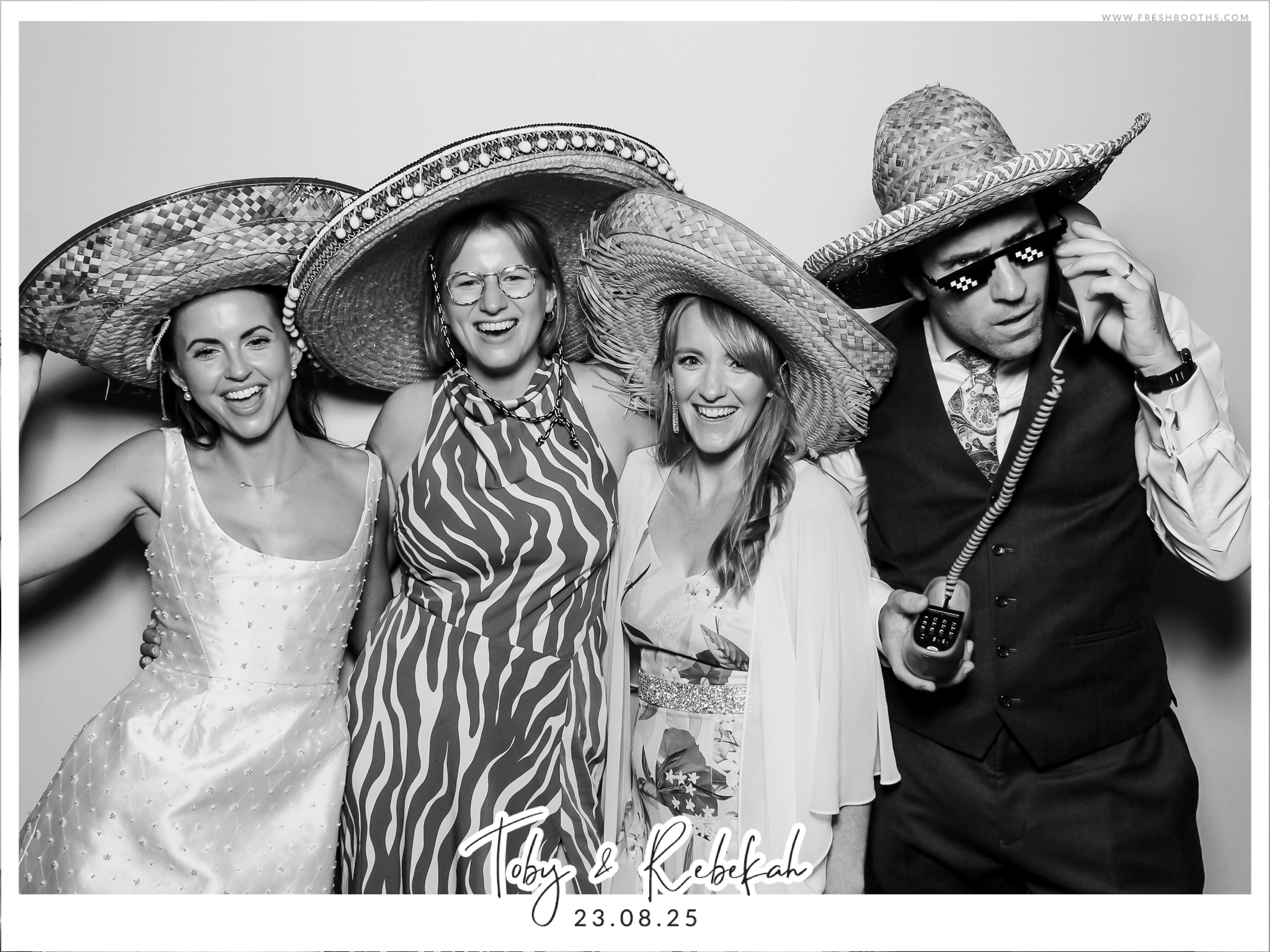 Toby & Rebekah Wedding  | View more photos from the event at gallery.freshbooths.com/u/FreshBooths/Toby-Rebekah-Wedding-0