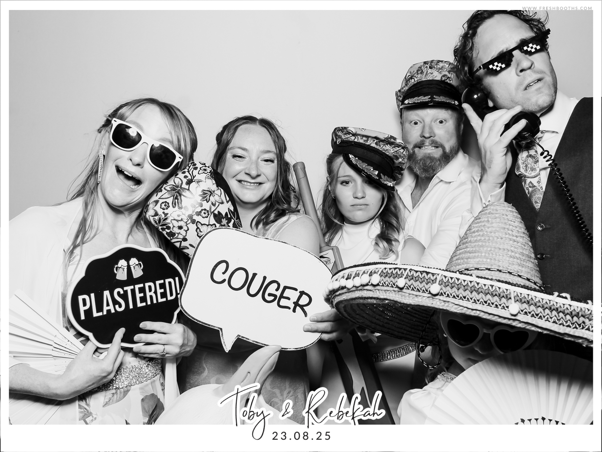 Toby & Rebekah Wedding  | View more photos from the event at gallery.freshbooths.com/u/FreshBooths/Toby-Rebekah-Wedding-0